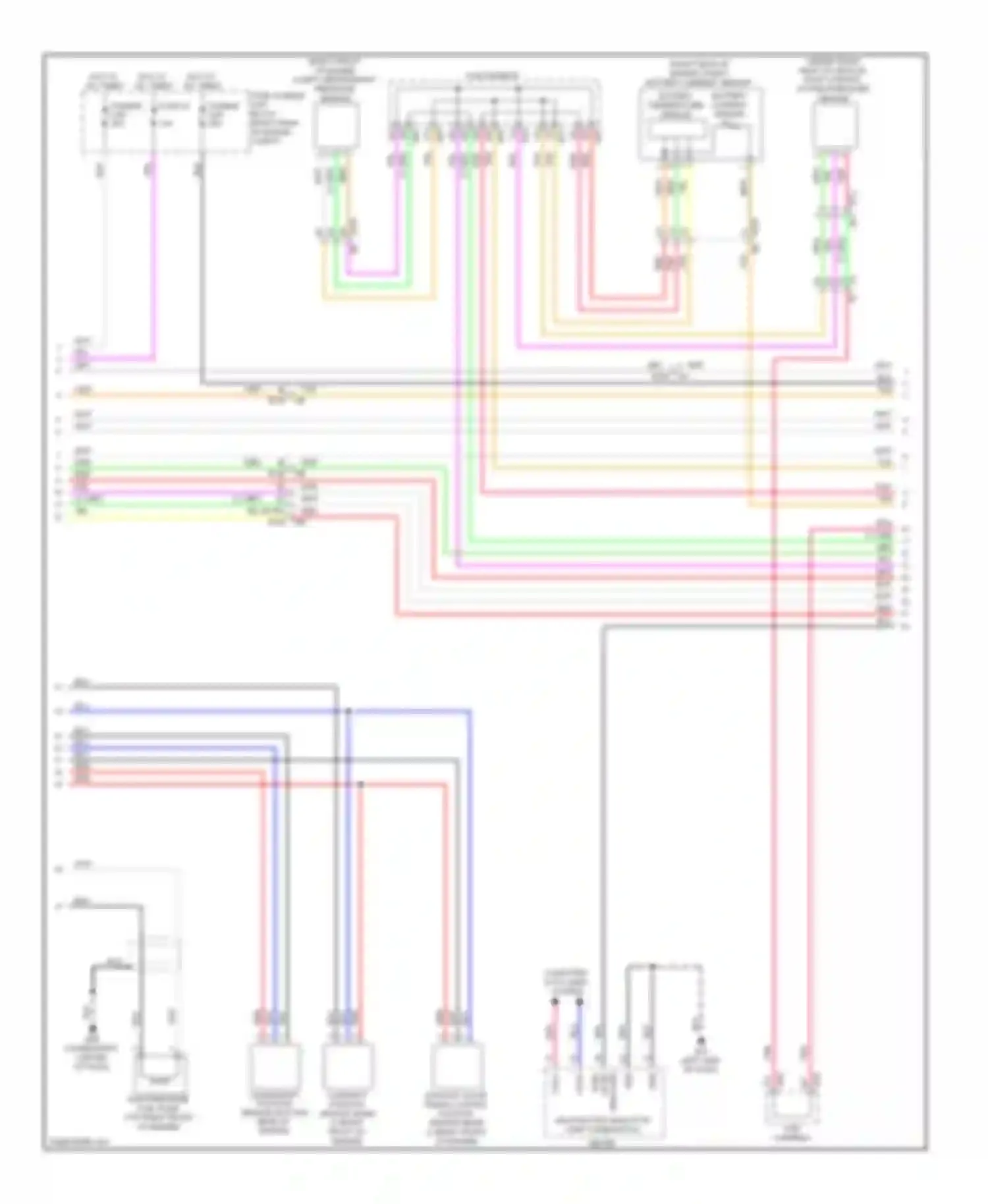 M56 Infiniti IV (2010-2013): Wiring diagram engine performance 5.6l (5 of 7)