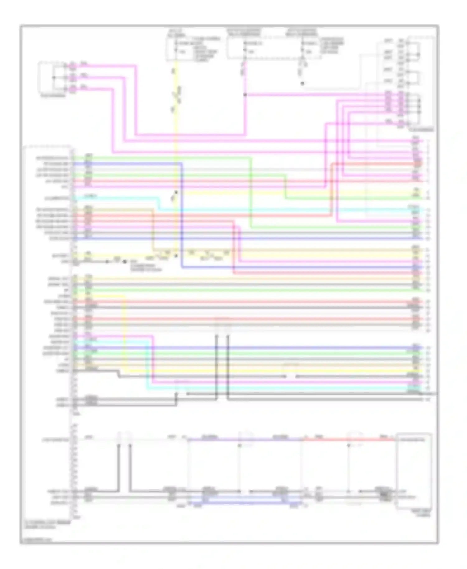 M56 Infiniti IV (2010-2013): Radio circuit, without navigation (1 of 4)