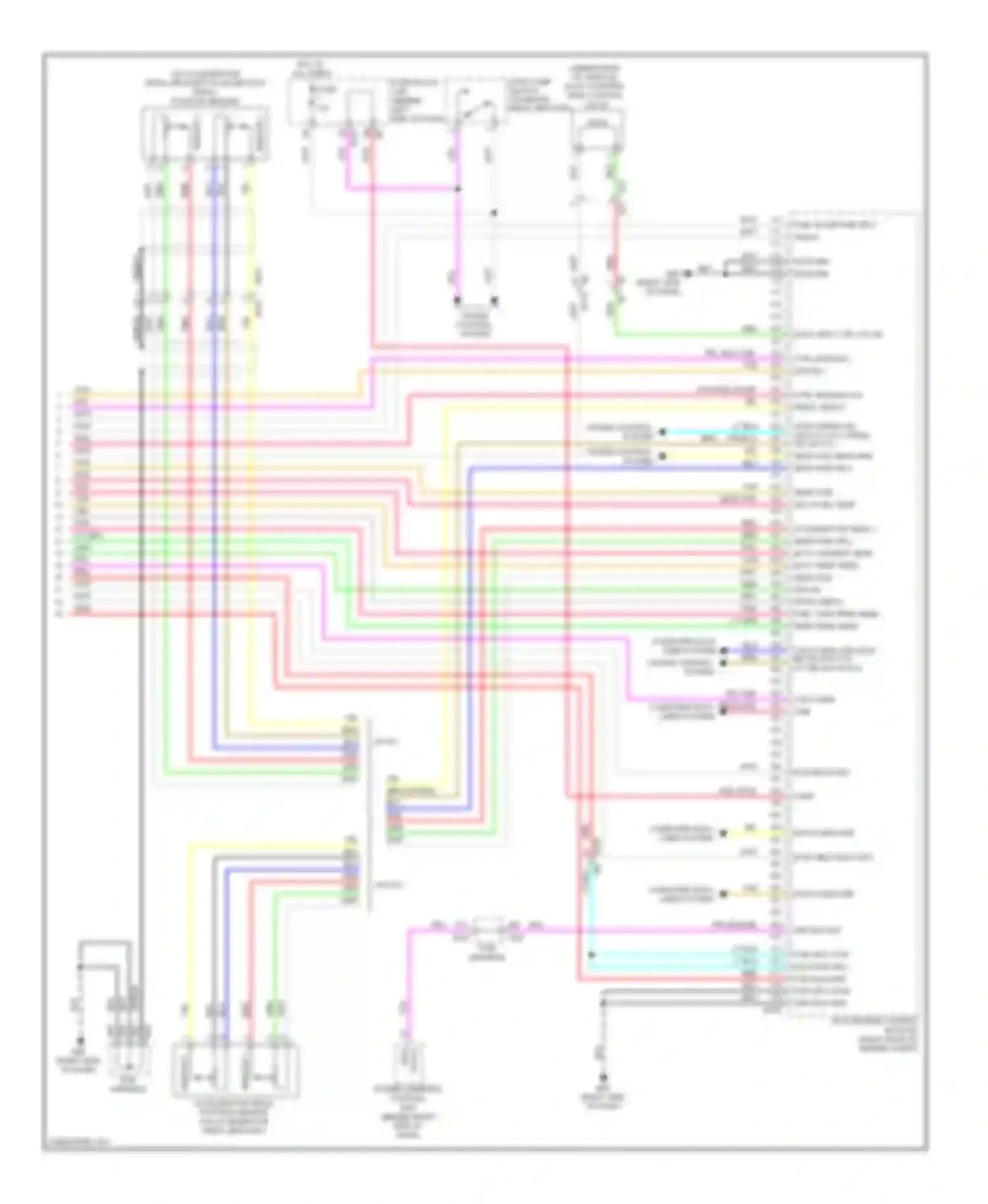 Wiring diagram computer data lines system for Infiniti M56 IV (2010-2013) (20 of 51)