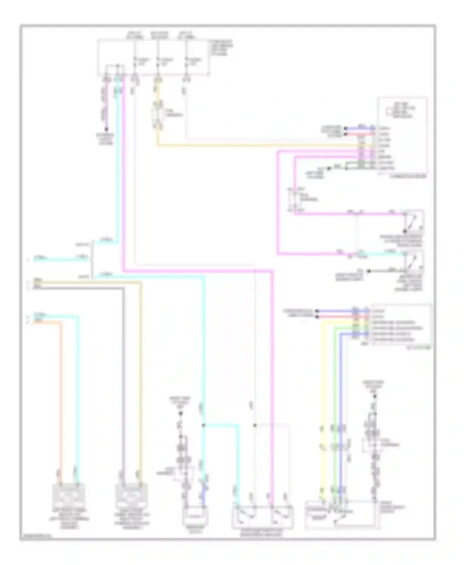 Wiring diagram computer data lines system for Infiniti M56 IV (2010-2013) (2 of 51)