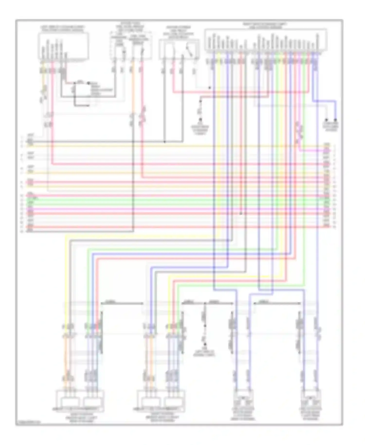 Wiring diagram diag out sig for Infiniti M56 IV (2010-2013) (1 of 1)