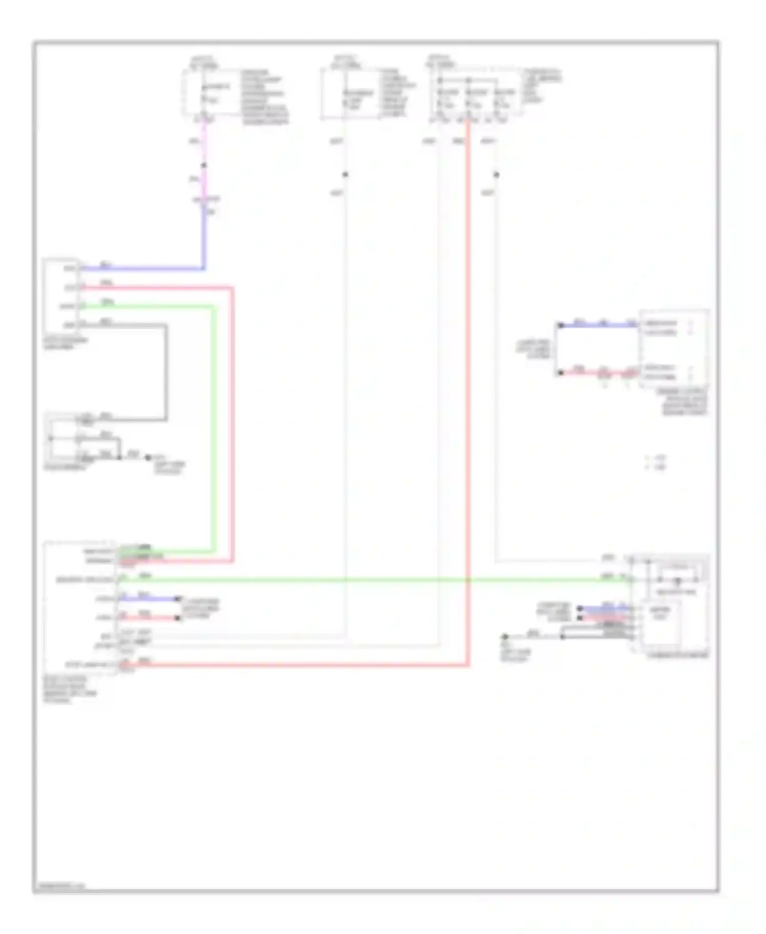 Wiring diagram fuse 11 fuse 7 fuse 9 dash) for Infiniti M56 IV (2010-2013) (1 of 1)