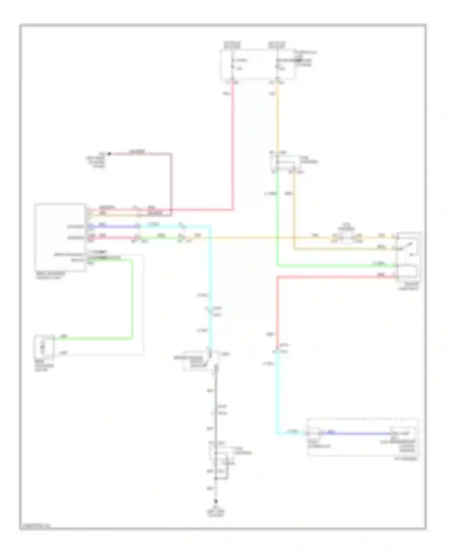 Wiring diagram fuse 3 for Infiniti M56 IV (2010-2013) (10 of 13)
