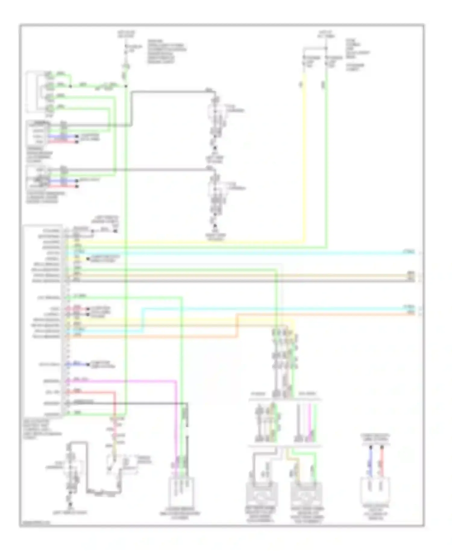 Wiring diagram hot at all times for Infiniti M56 IV (2010-2013) (1 of 54)
