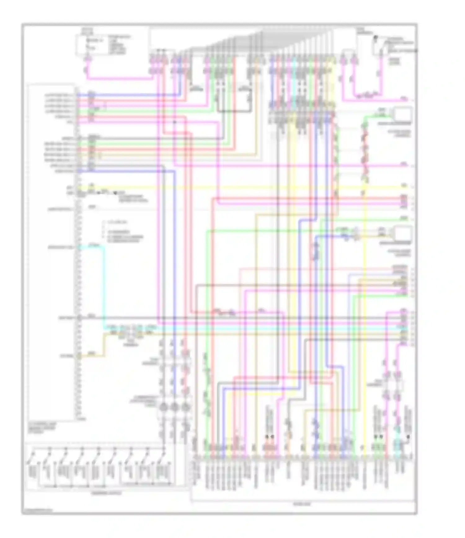 Wiring diagram hot in acc or on for Infiniti M56 IV (2010-2013) (2 of 3)
