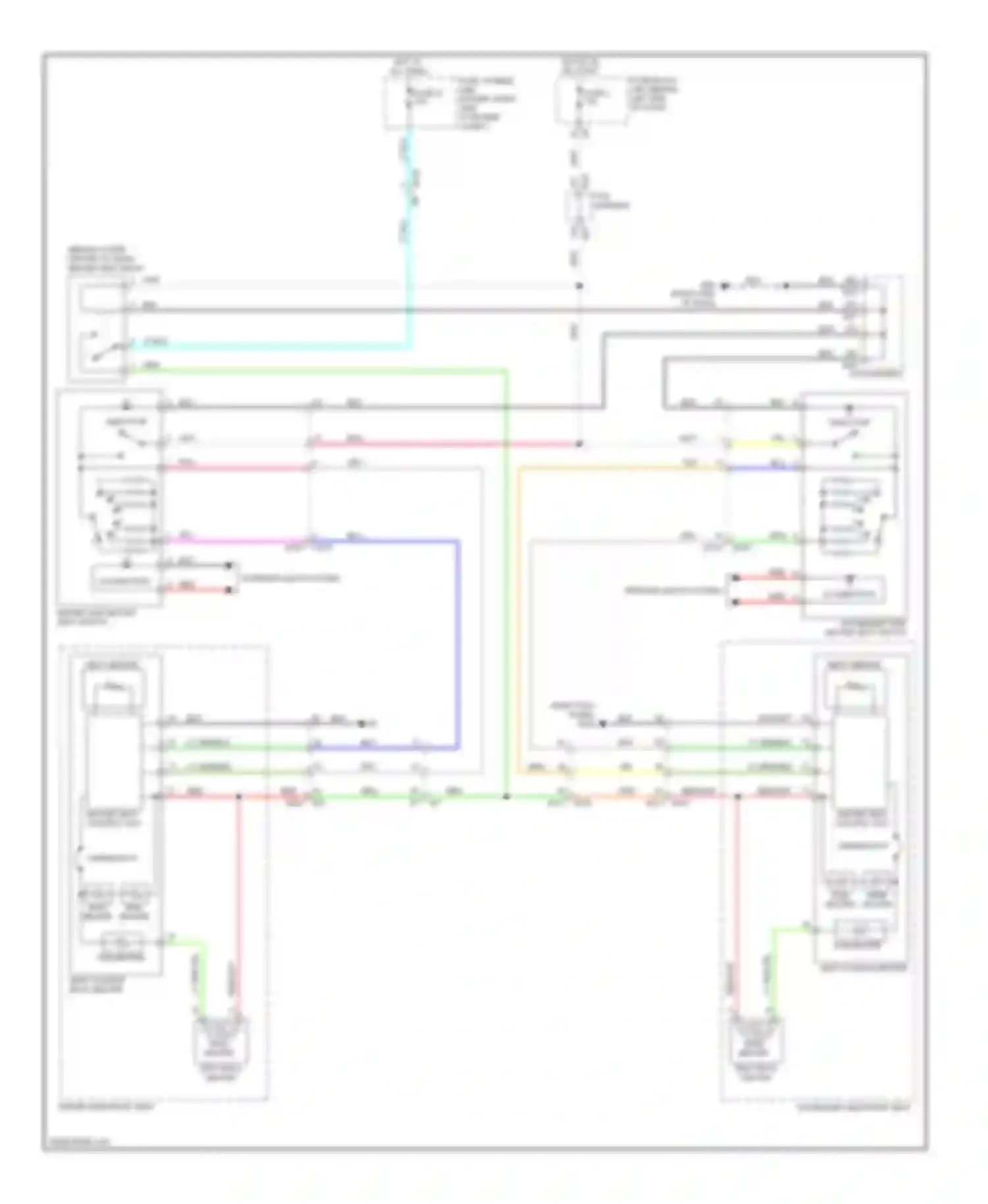 Wiring diagram yel for Infiniti M56 IV (2010-2013) (52 of 75)