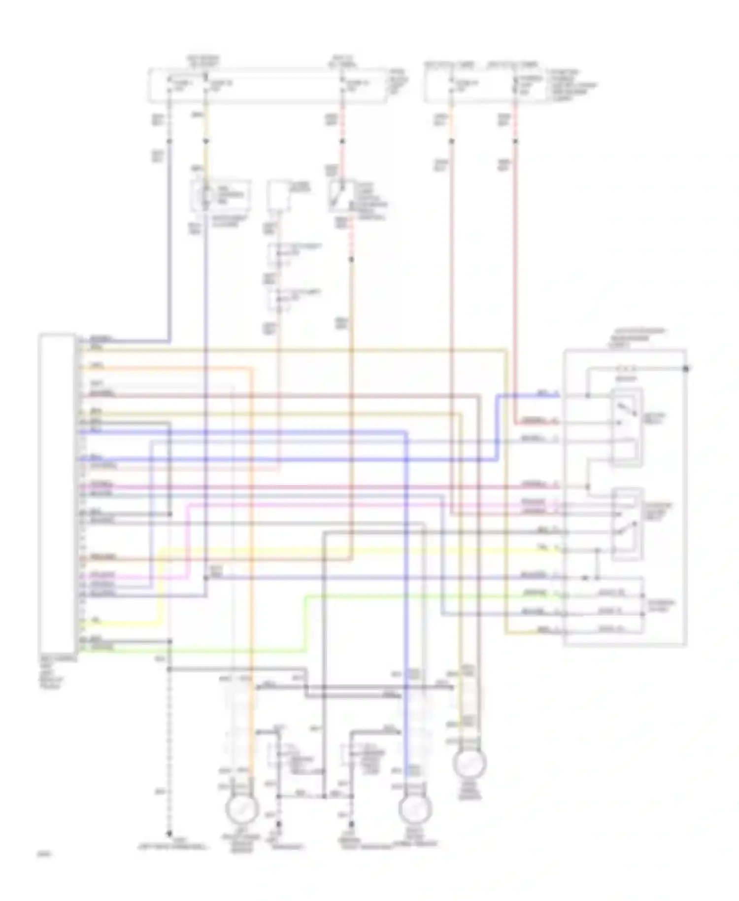 Q45 Infiniti I (1989-1996): Anti-lock brakes circuit