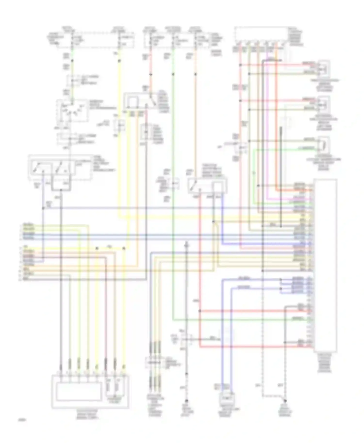 Q45 Infiniti I (1989-1996): Traction control circuit (2 of 2)