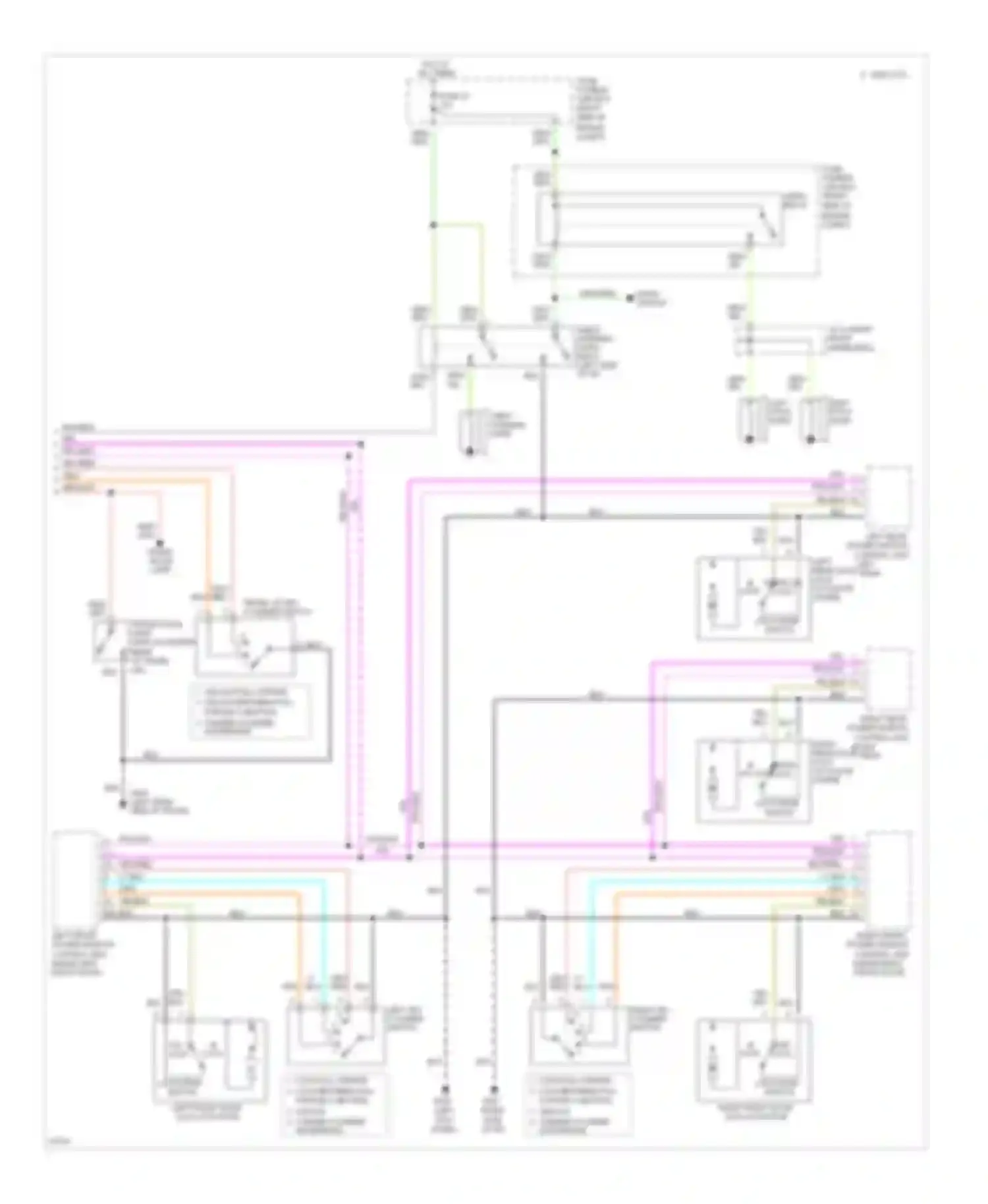 Q45 Infiniti I (1989-1996): Anti-theft circuit (2 of 2)