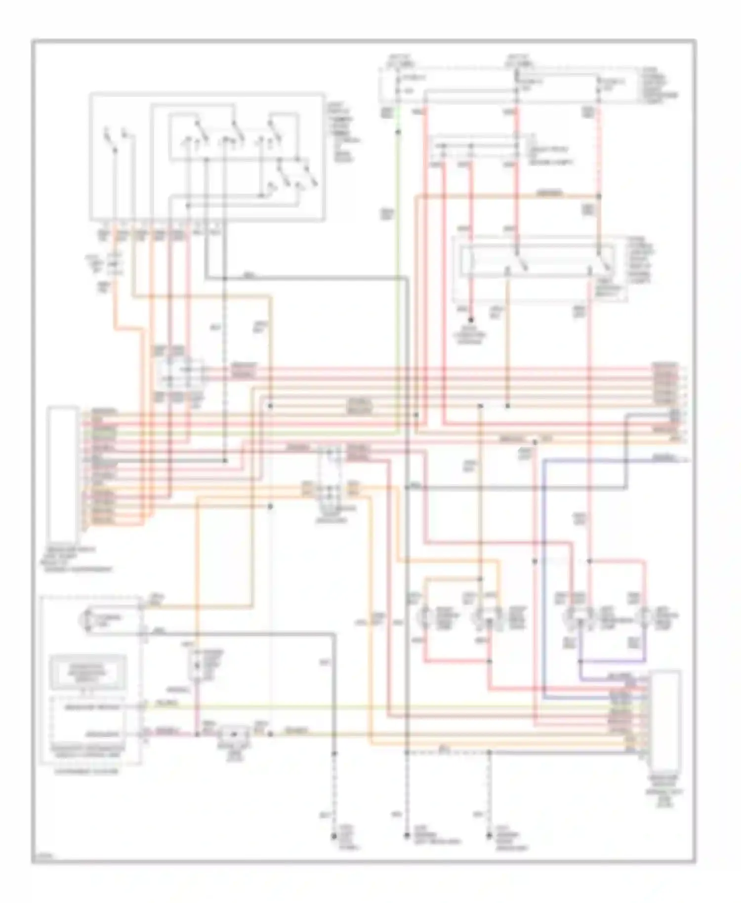 Q45 Infiniti I (1989-1996): Drl circuit (1 of 2)