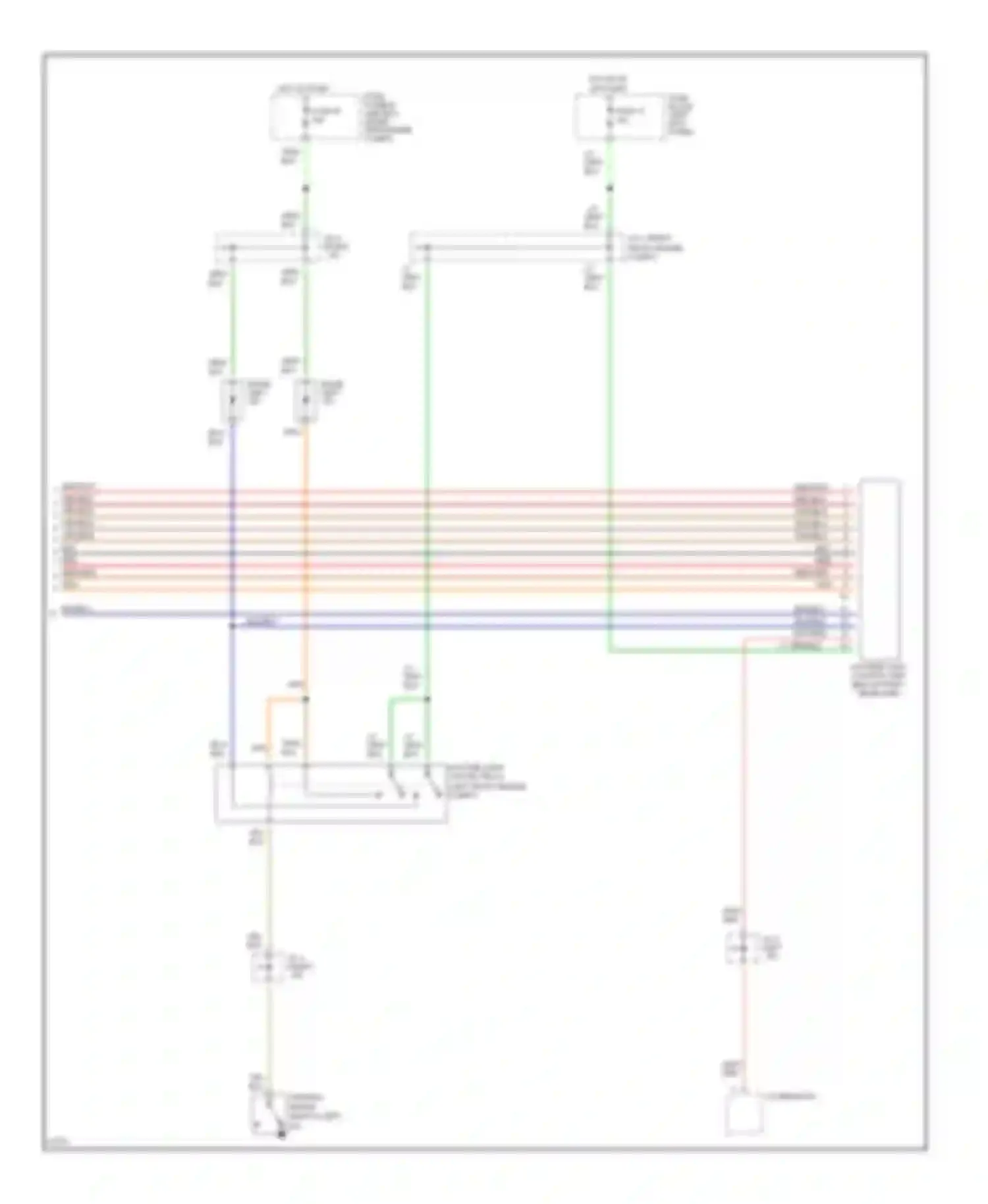 Q45 Infiniti I (1989-1996): Drl circuit (2 of 2)