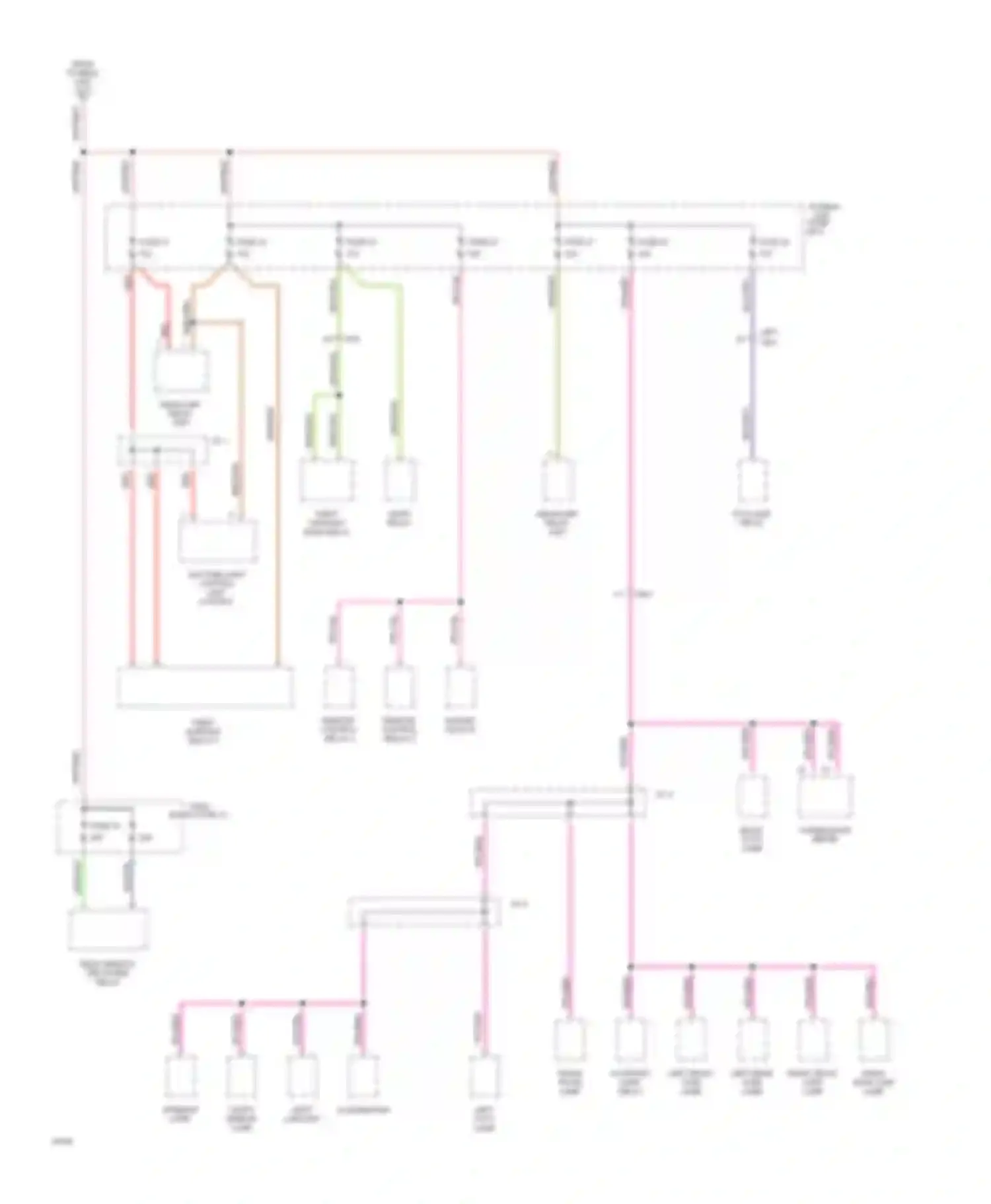 Q45 Infiniti I (1989-1996): Power distribution circuit (3 of 6)