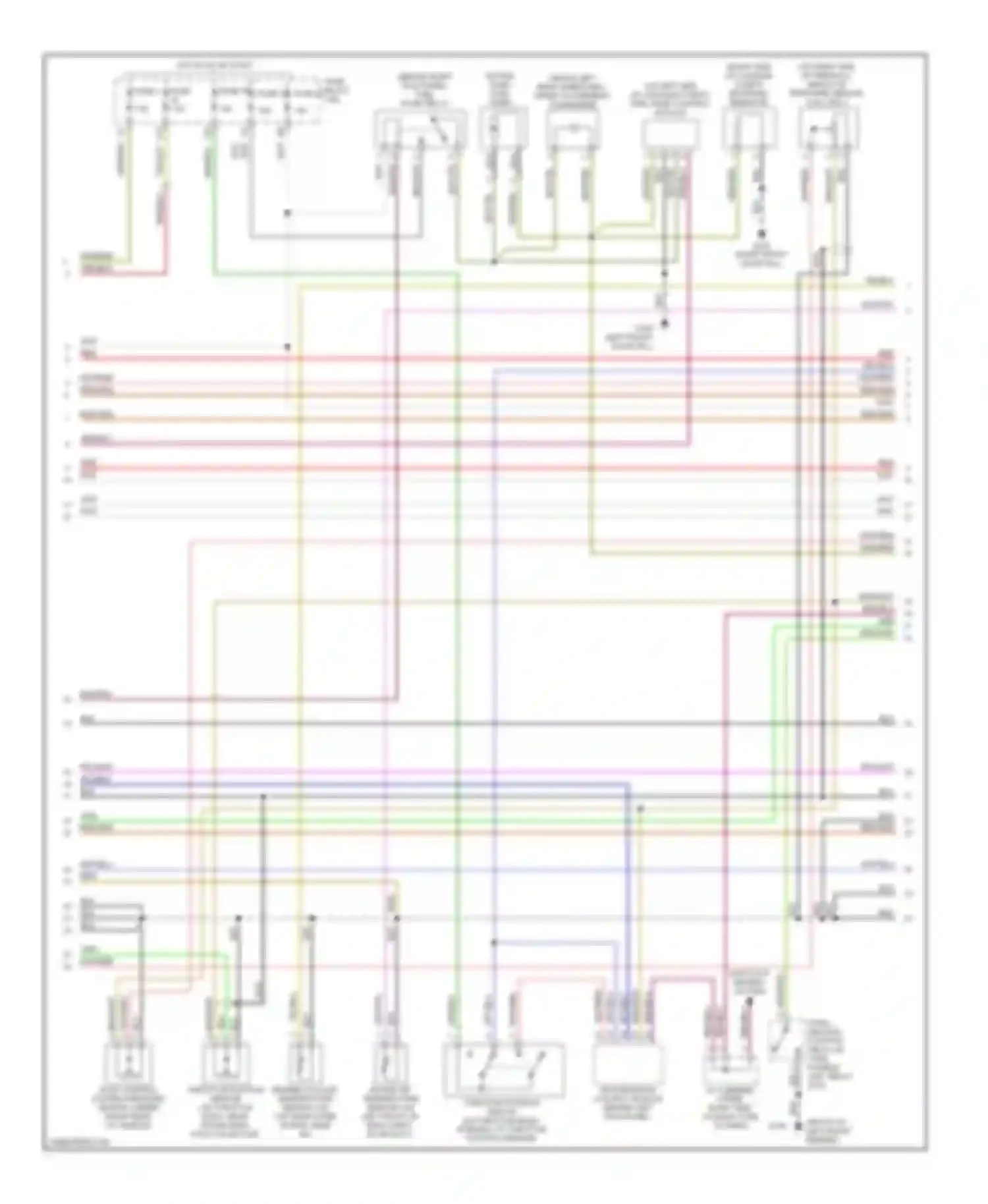 Q45 Infiniti II (1996-2001): Wiring diagram engine performance 4.1ls (3 of 4)