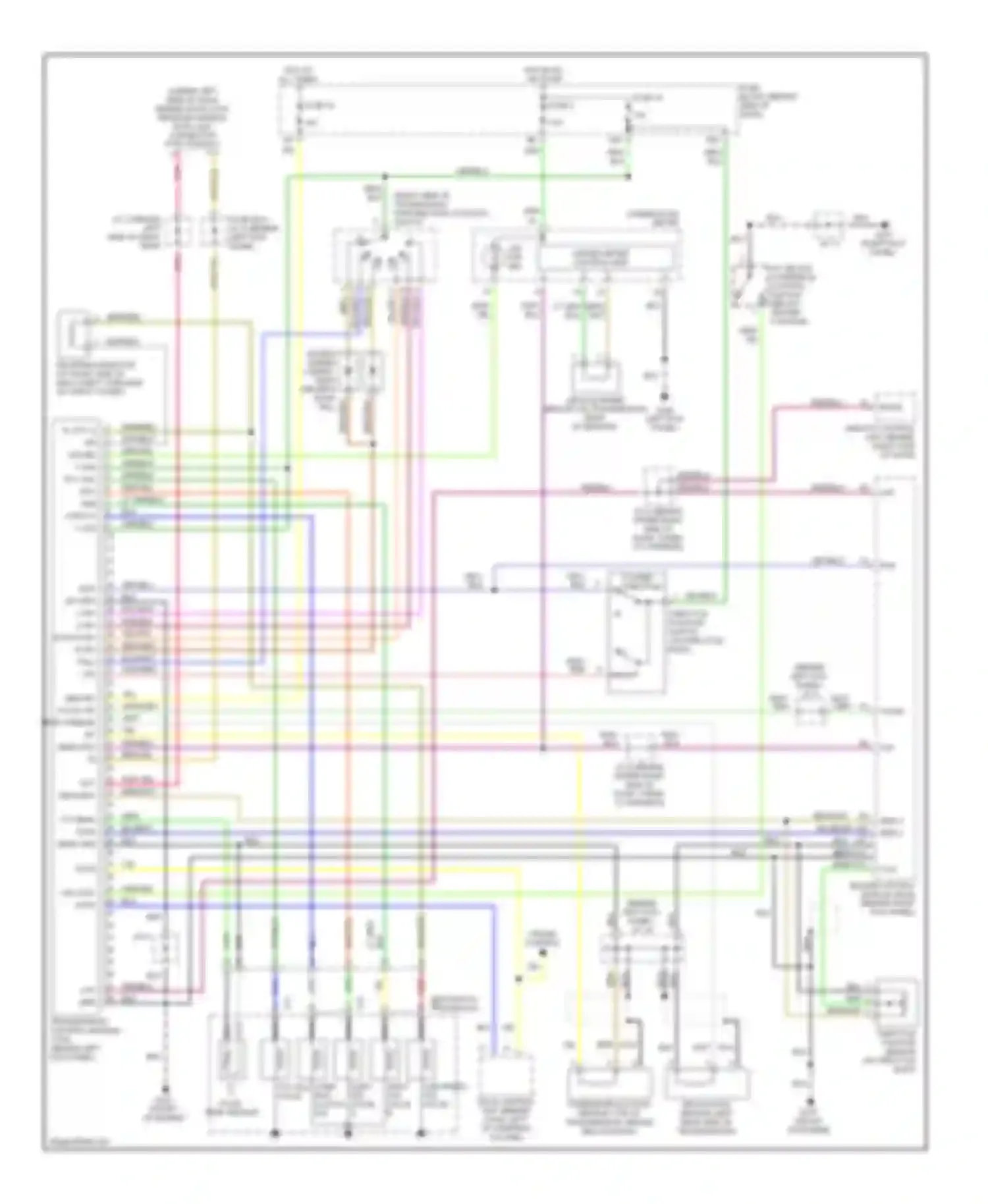 Q45 Infiniti II (1996-2001): A/t circuit