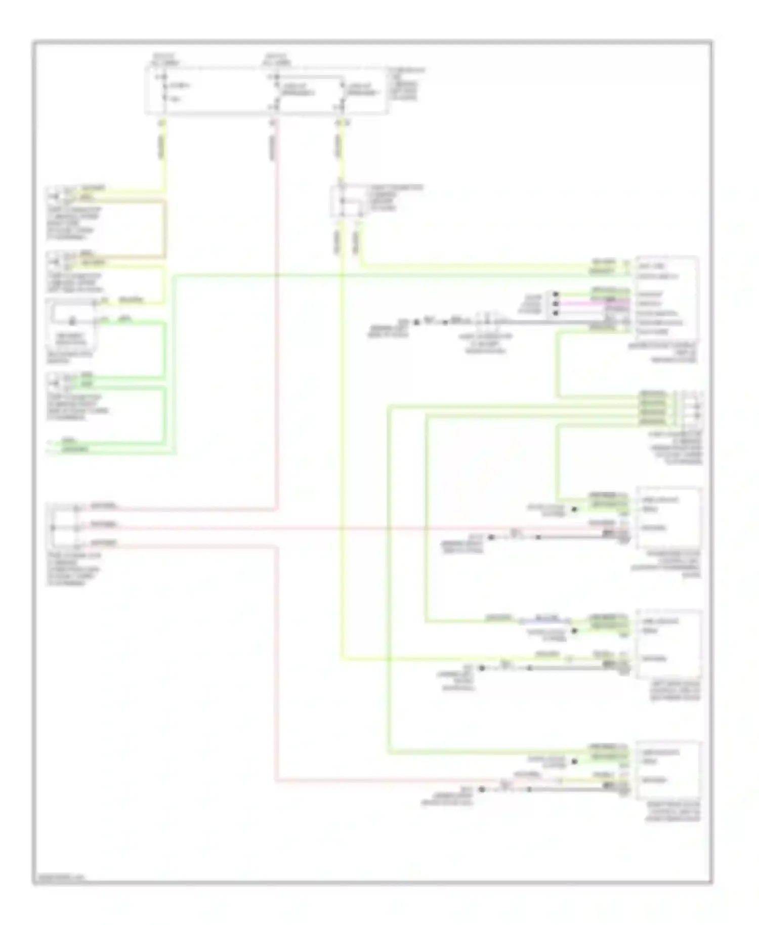Q45 Infiniti III (2001-2006): Forced entry circuit (2 of 2)