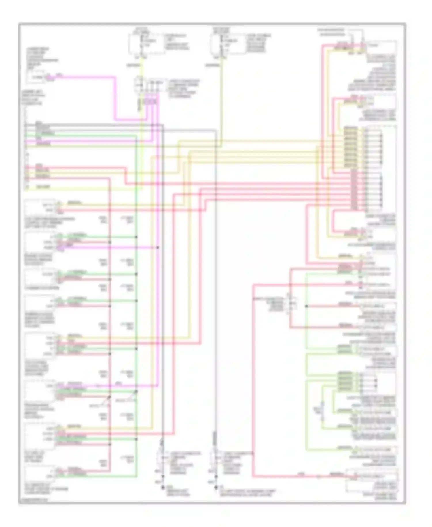 Q45 Infiniti III (2001-2006): Computer data lines circuit