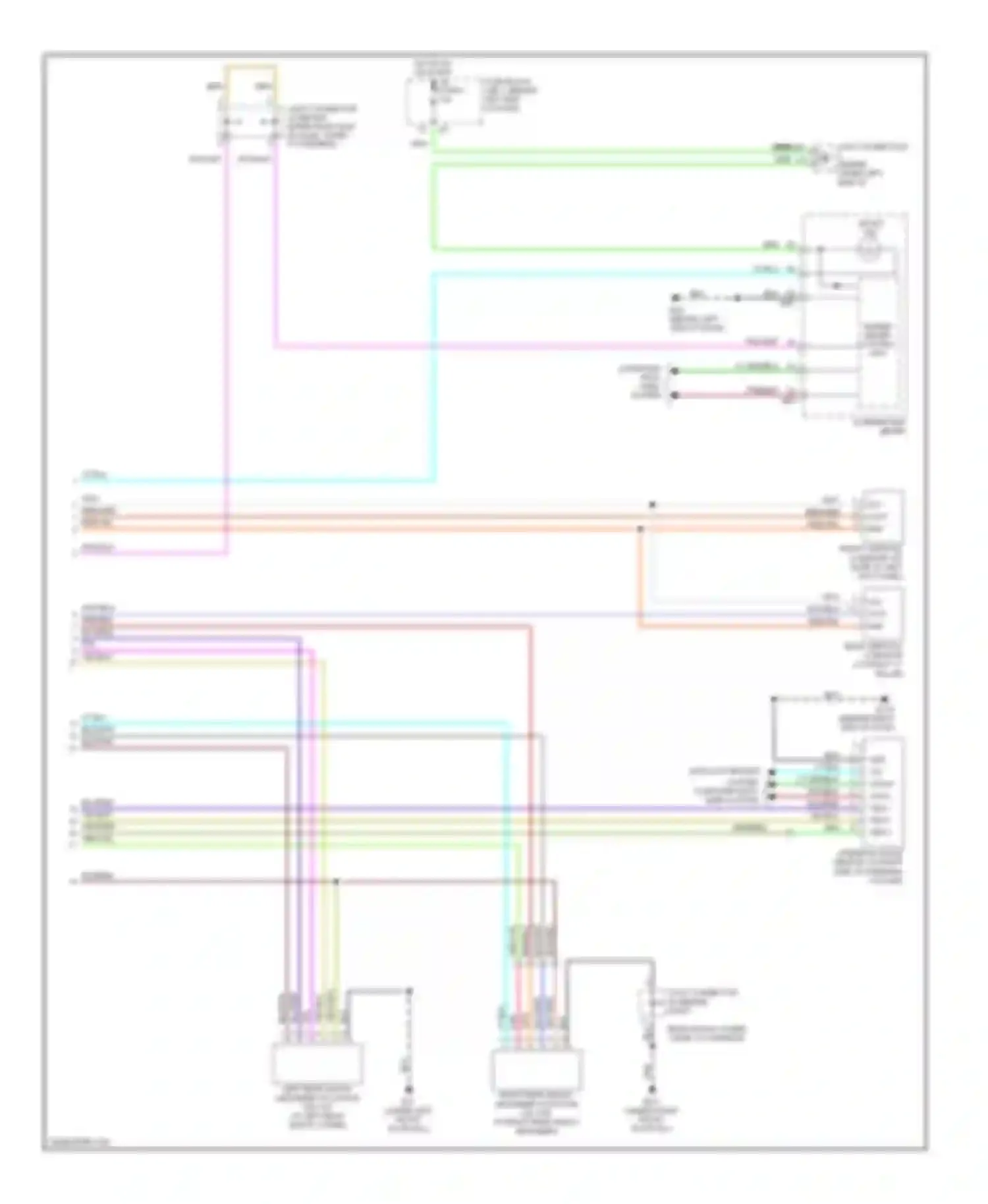 Q45 Infiniti III (2001-2006): Electronic suspension circuit (2 of 2)