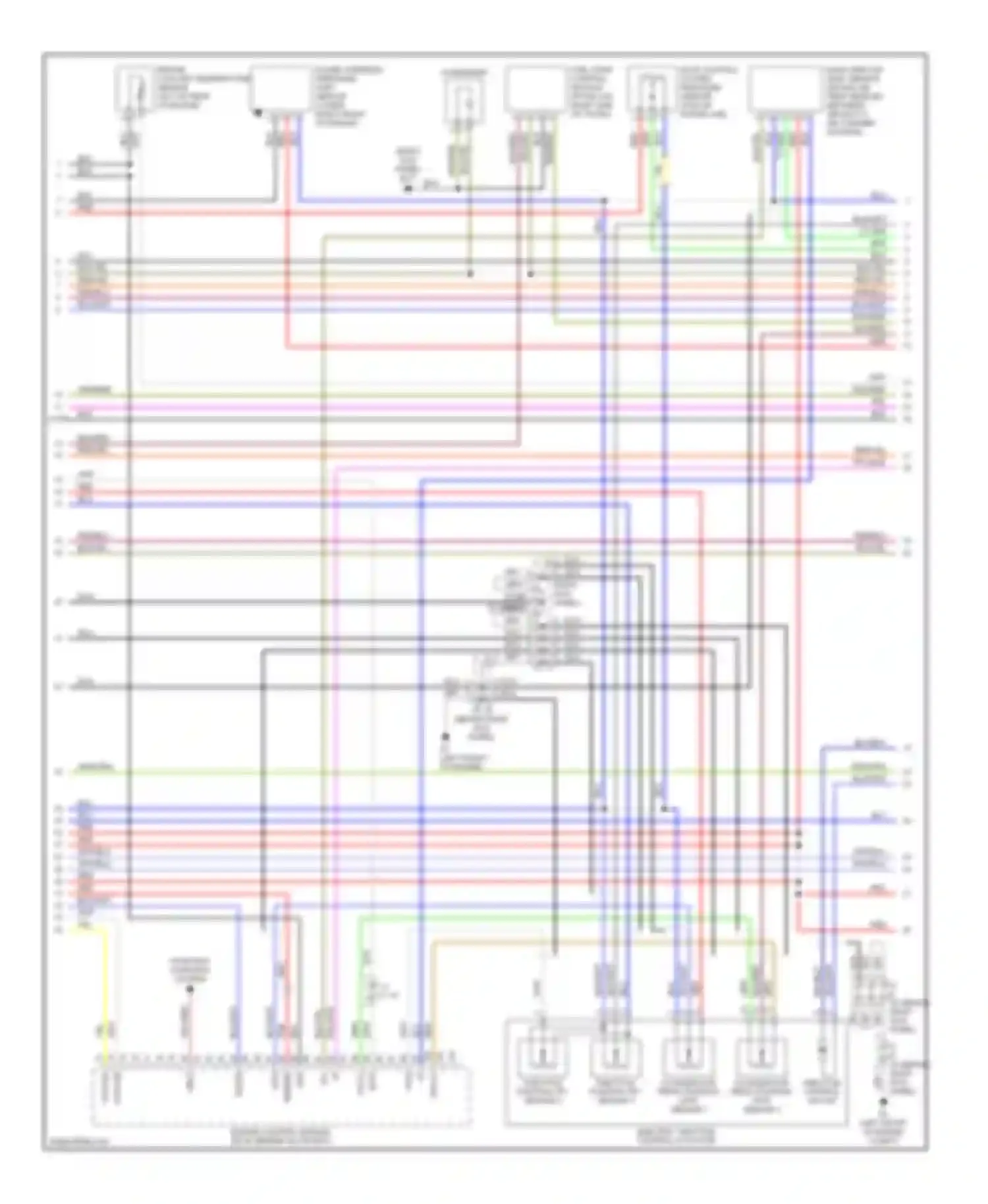 Q45 Infiniti III (2001-2006): Wiring diagram engine performance 4.5l (4 of 5)