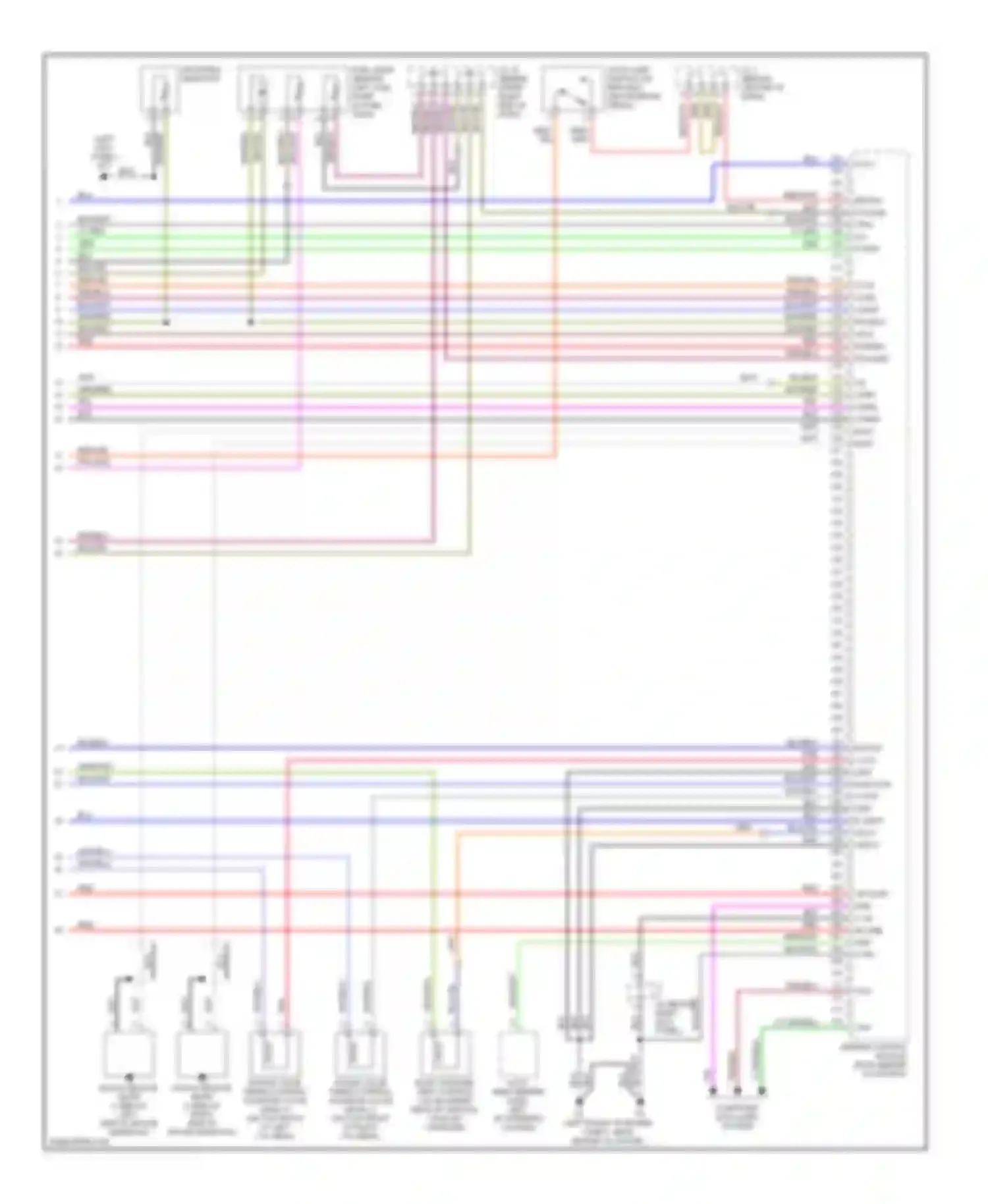 Q45 Infiniti III (2001-2006): Wiring diagram engine performance 4.5l (5 of 5)