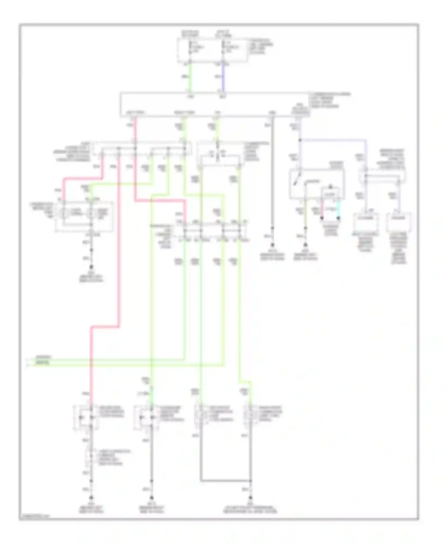 Q45 Infiniti III (2001-2006): Exterior lamps circuit (2 of 2)