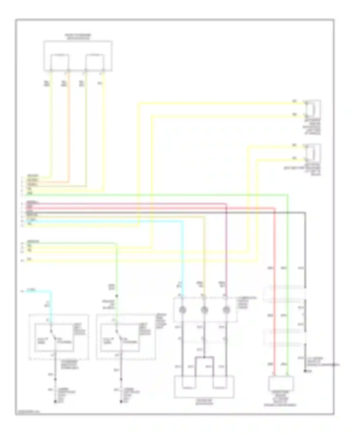 Q45 Infiniti III (2001-2006): Supplemental restraints circuit (2 of 2)