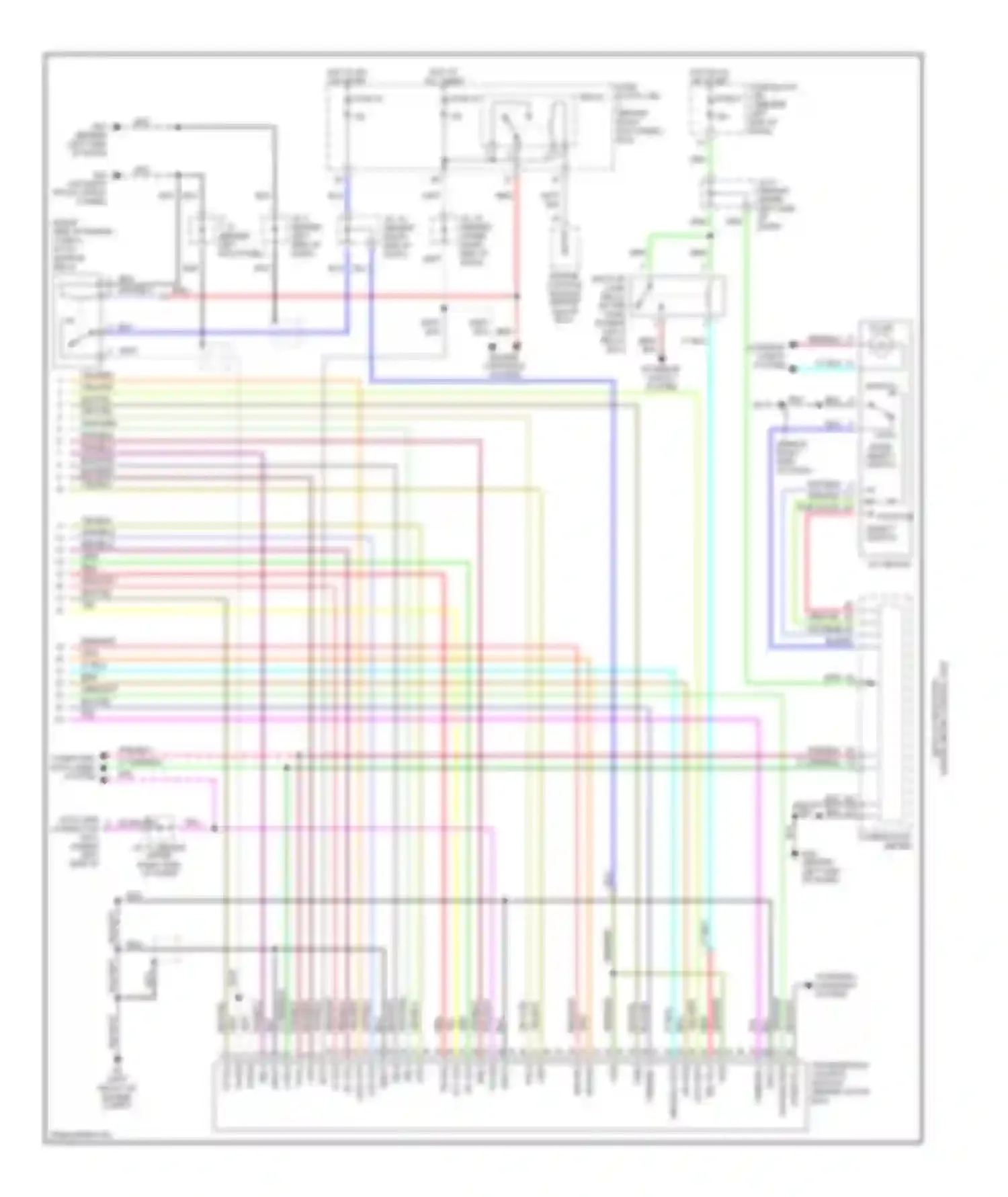 Q45 Infiniti III (2001-2006): A/t circuit (2 of 2)