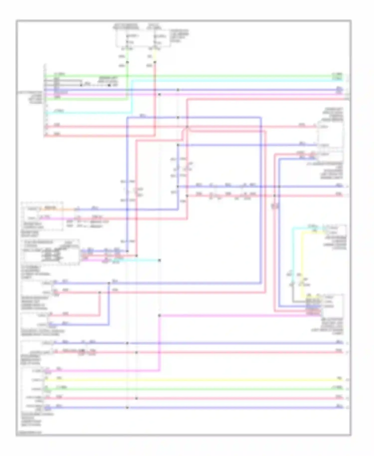 Q60 Infiniti I (2013-2016): Computer data lines circuit, except convertible (1 of 2)