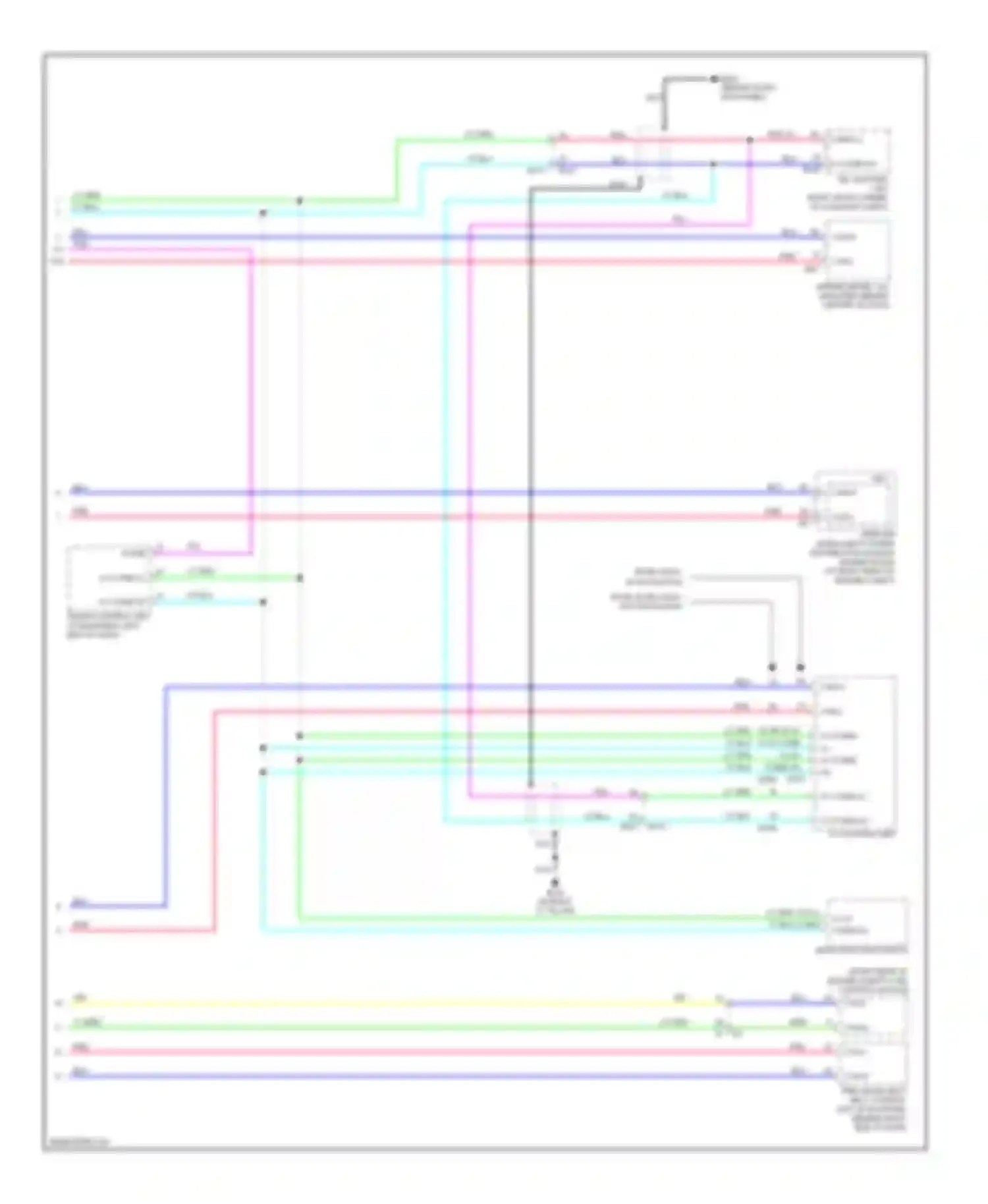 Q60 Infiniti I (2013-2016): Computer data lines circuit, except convertible (2 of 2)