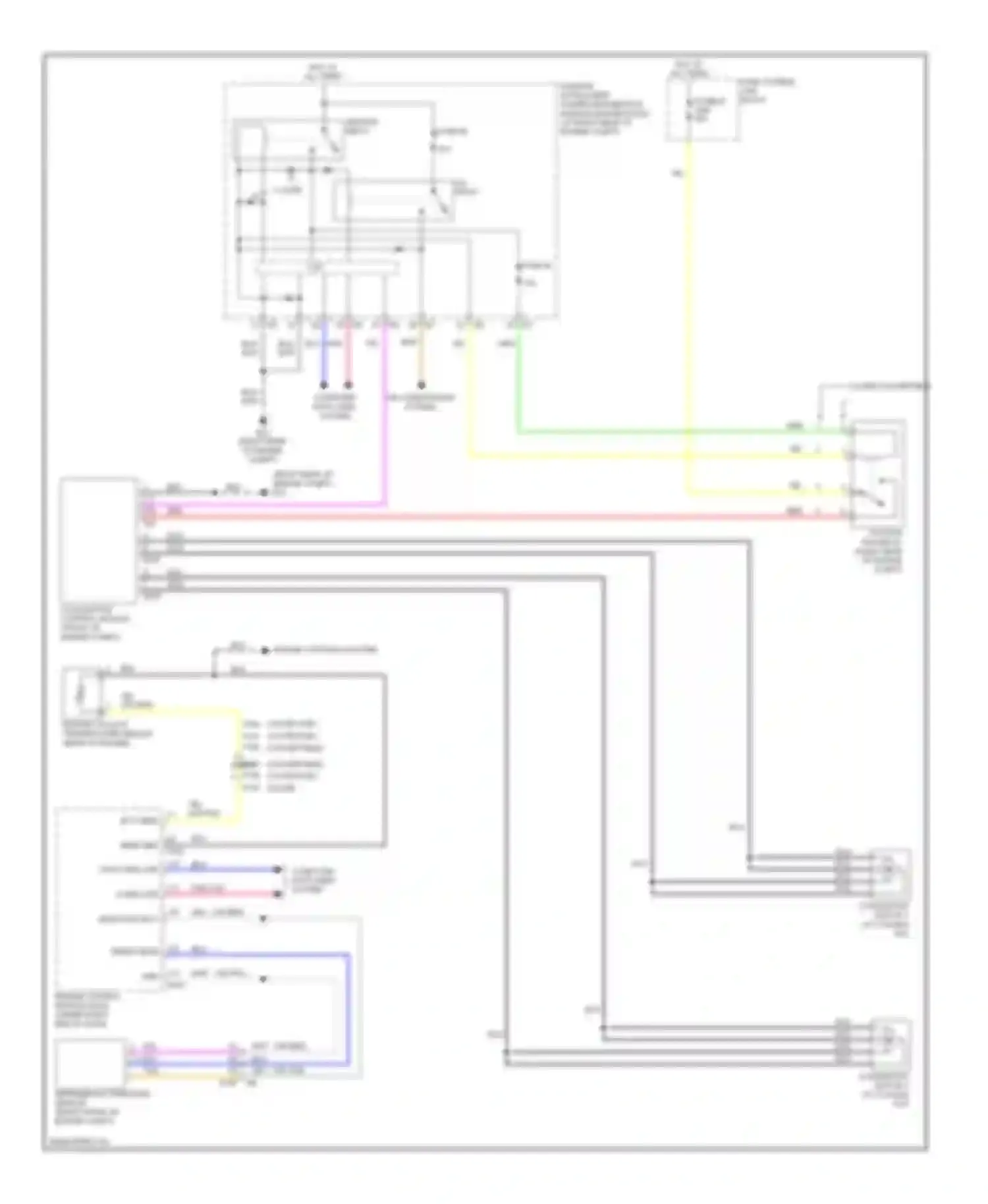 Q60 Infiniti I (2013-2016): Cooling fan circuit