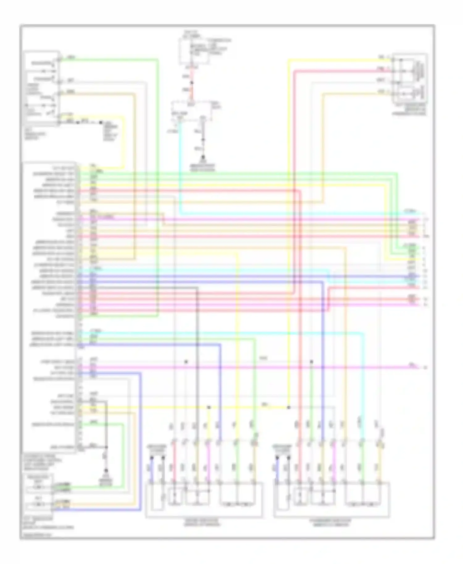 Q60 Infiniti I (2013-2016): Memory systems circuit, coupe (1 of 3)