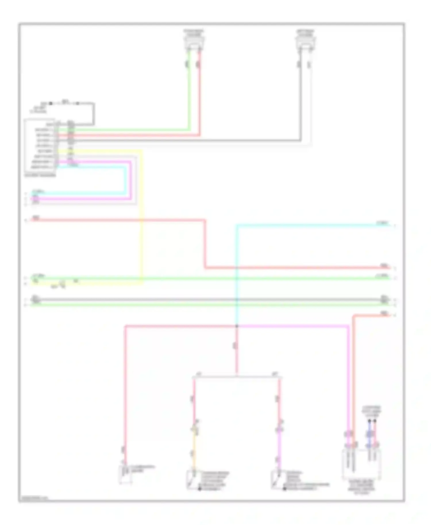 Q60 Infiniti I (2013-2016): Navigation circuit, coupe (3 of 4)