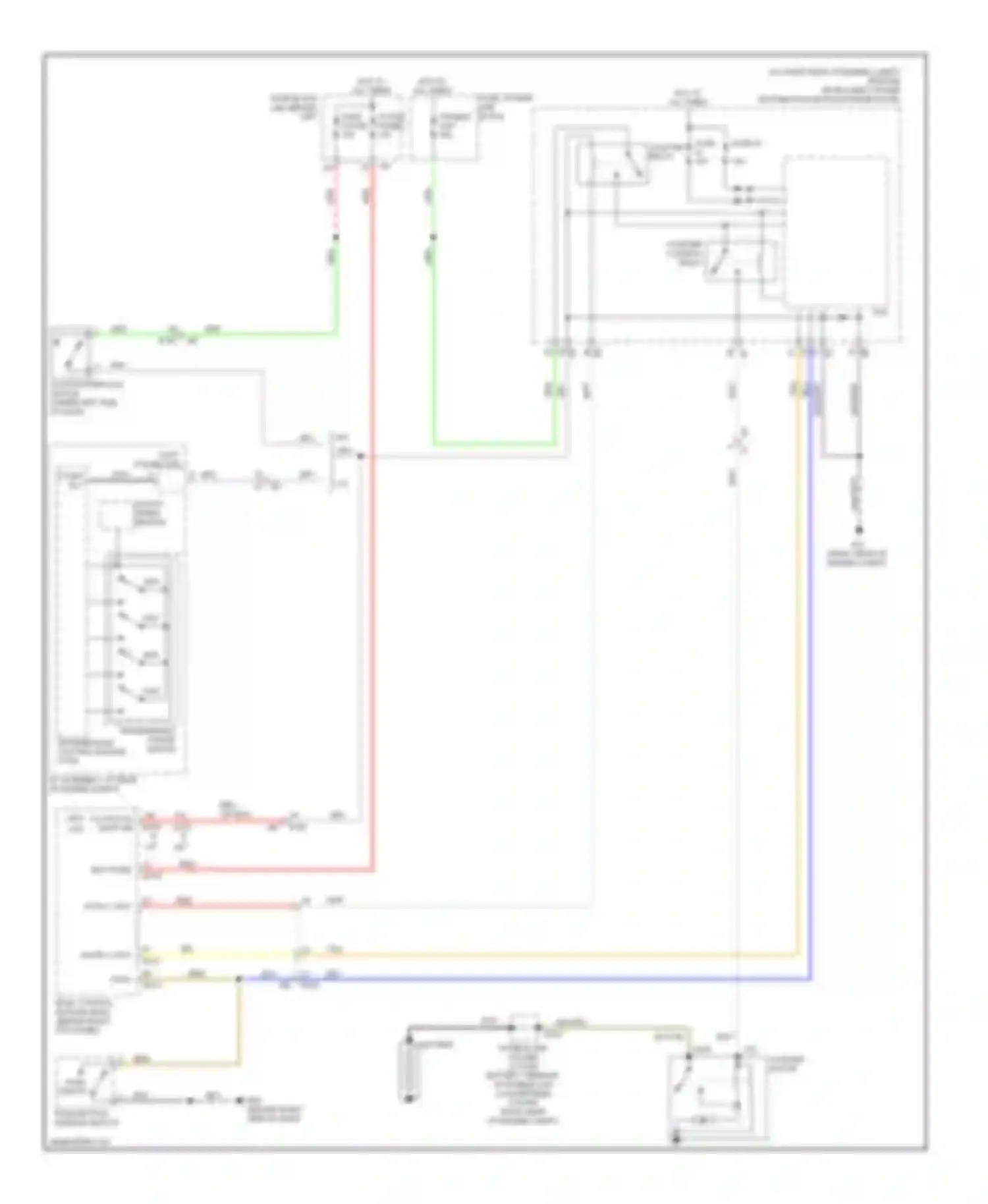 Q60 Infiniti I (2013-2016): Starting circuit