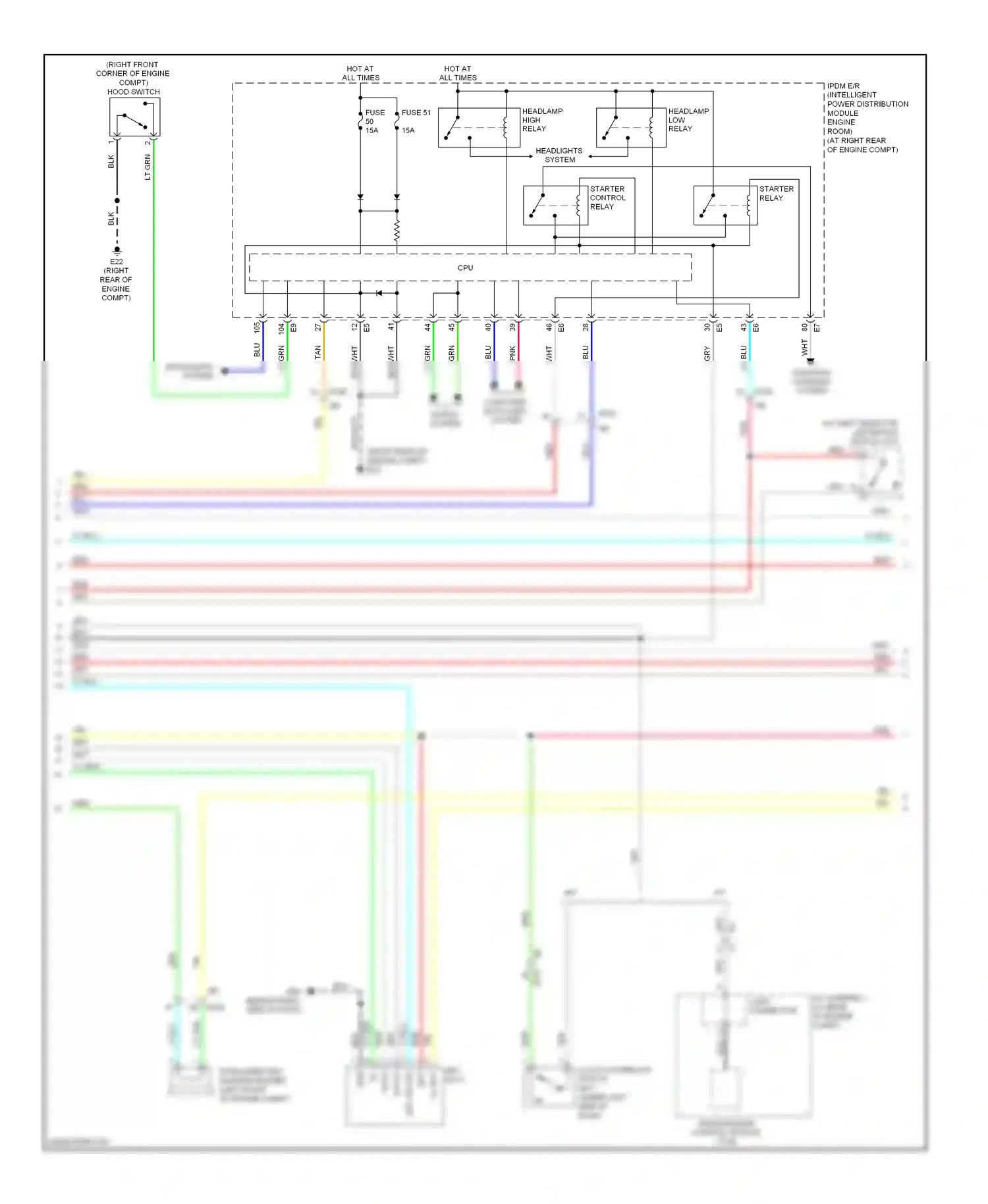 Wiring diagram computer data lines system for Infiniti Q60 I (2013-2016) (4 of 75)