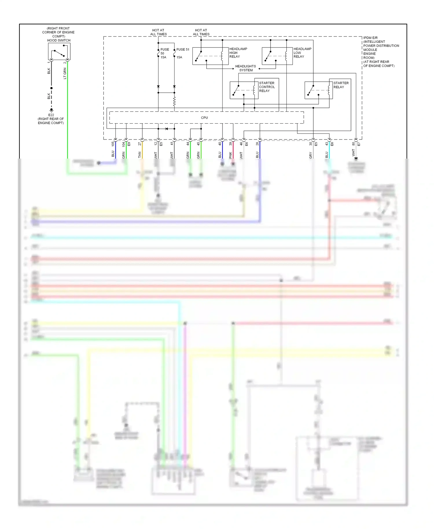 Wiring diagram computer data lines system for Infiniti Q60 I (2013-2016) (2 of 75)