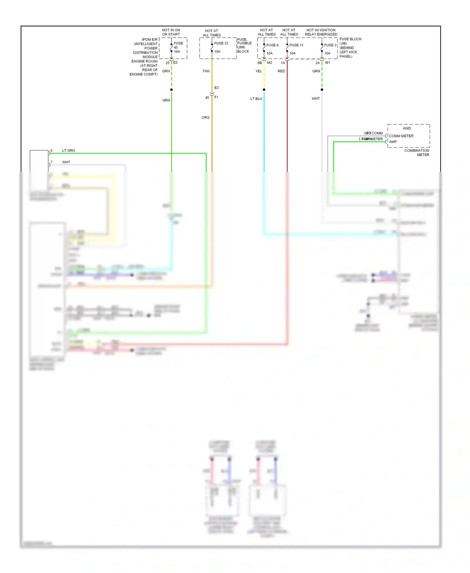 Wiring diagram computer data lines system for Infiniti Q60 I (2013-2016) (62 of 75)