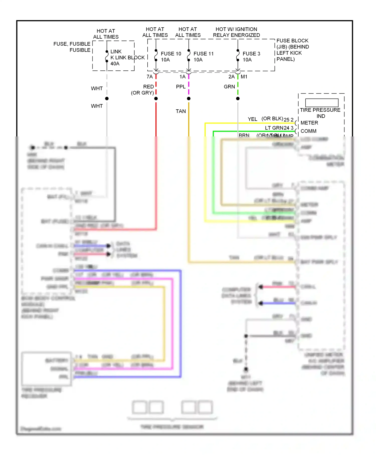 Wiring diagram computer data lines system for Infiniti Q60 I (2013-2016) (72 of 75)