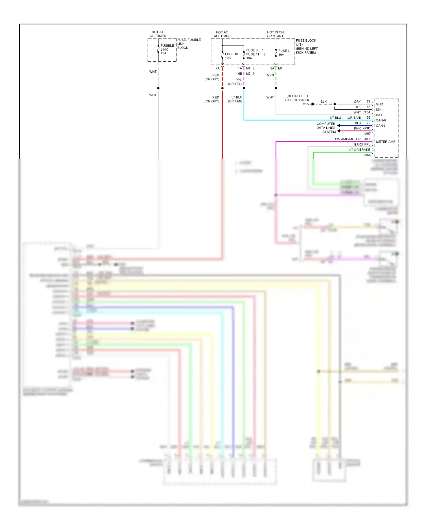 Wiring diagram computer data lines system for Infiniti Q60 I (2013-2016) (26 of 75)