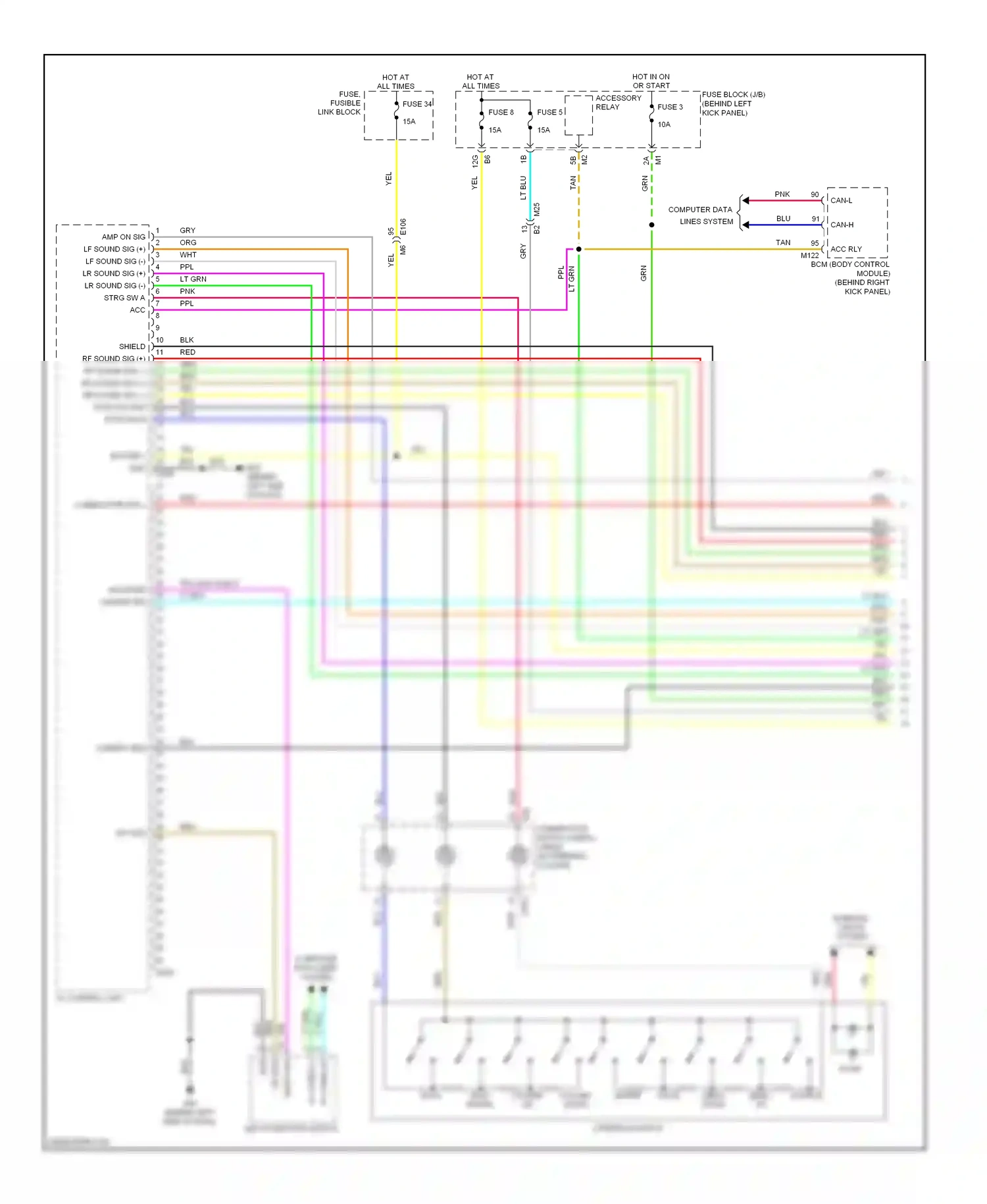 Wiring diagram menu menu down up for Infiniti Q60 I (2013-2016) (1 of 3)