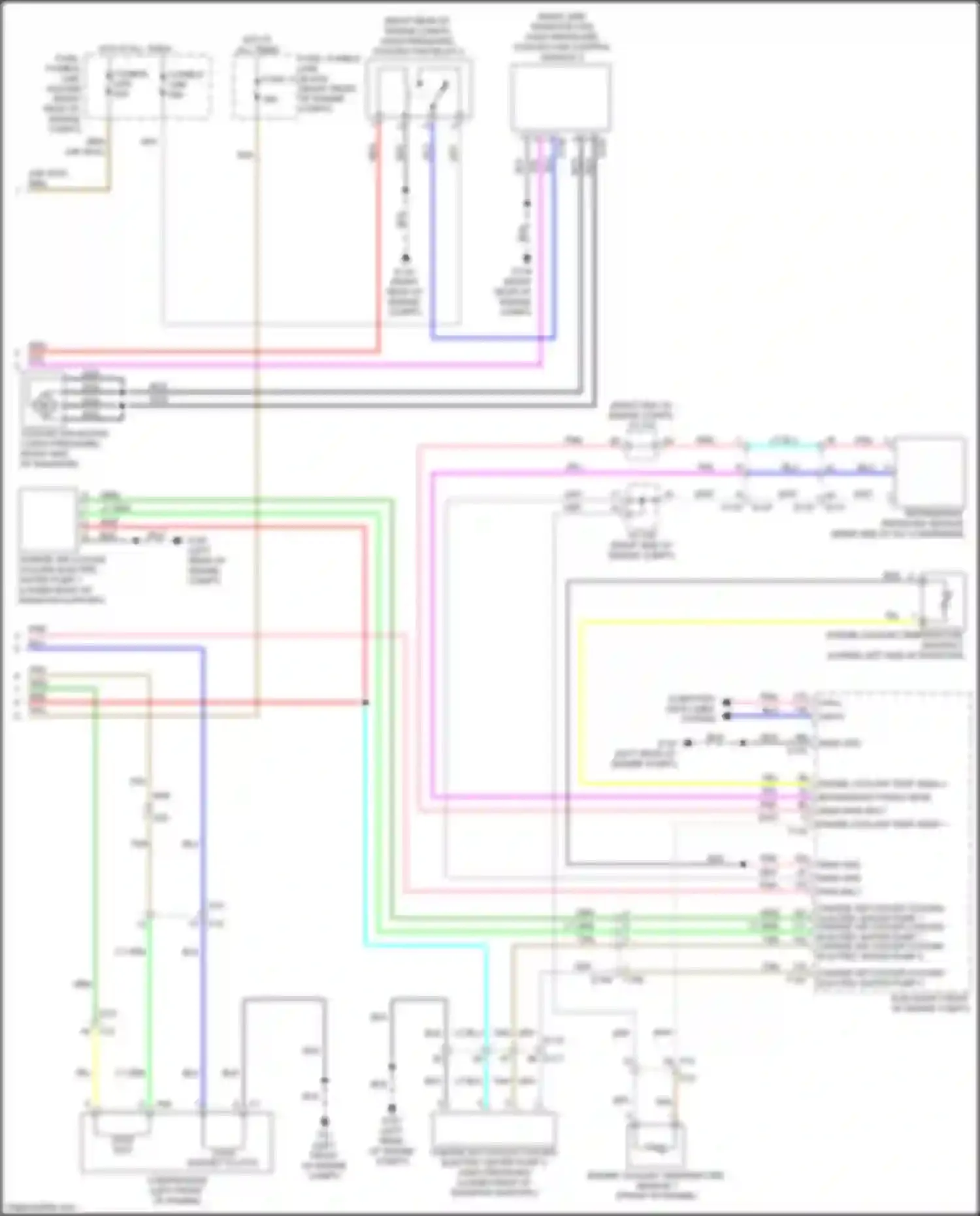 Q60 Infiniti II (2016-2024): Automatic a/c circuit (3 of 3)