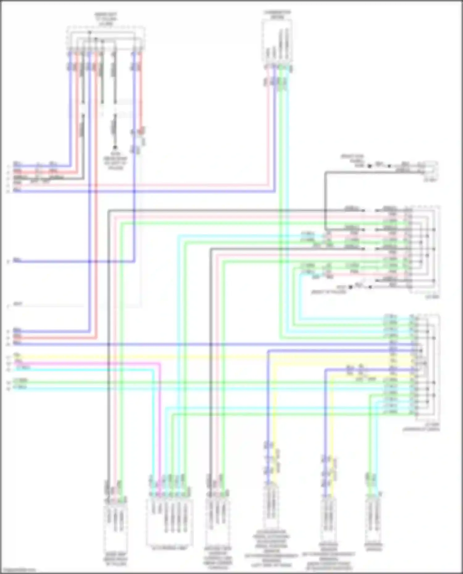 Q60 Infiniti II (2016-2024): Computer data lines circuit, w/o telematics (4 of 4)