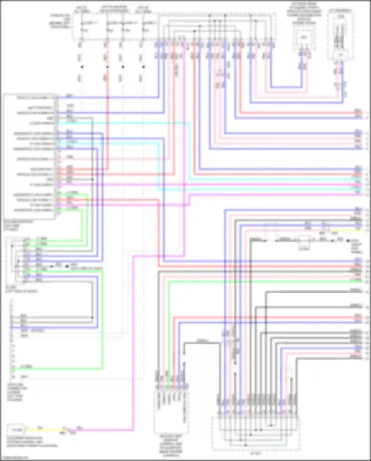 Q60 Infiniti II (2016-2024): Computer data lines circuit, w/ telematics (1 of 5)