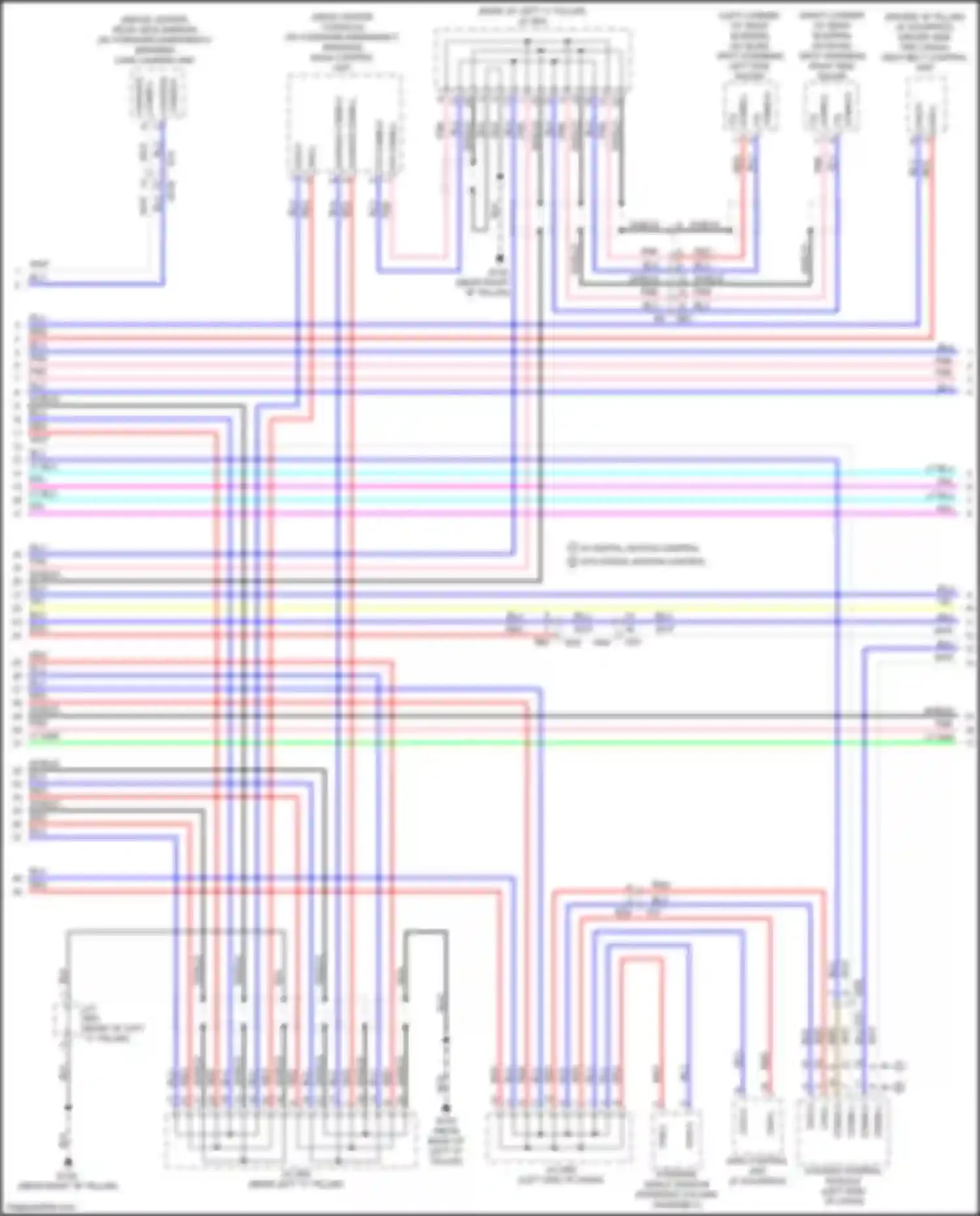 Q60 Infiniti II (2016-2024): Computer data lines circuit, w/ telematics (3 of 5)
