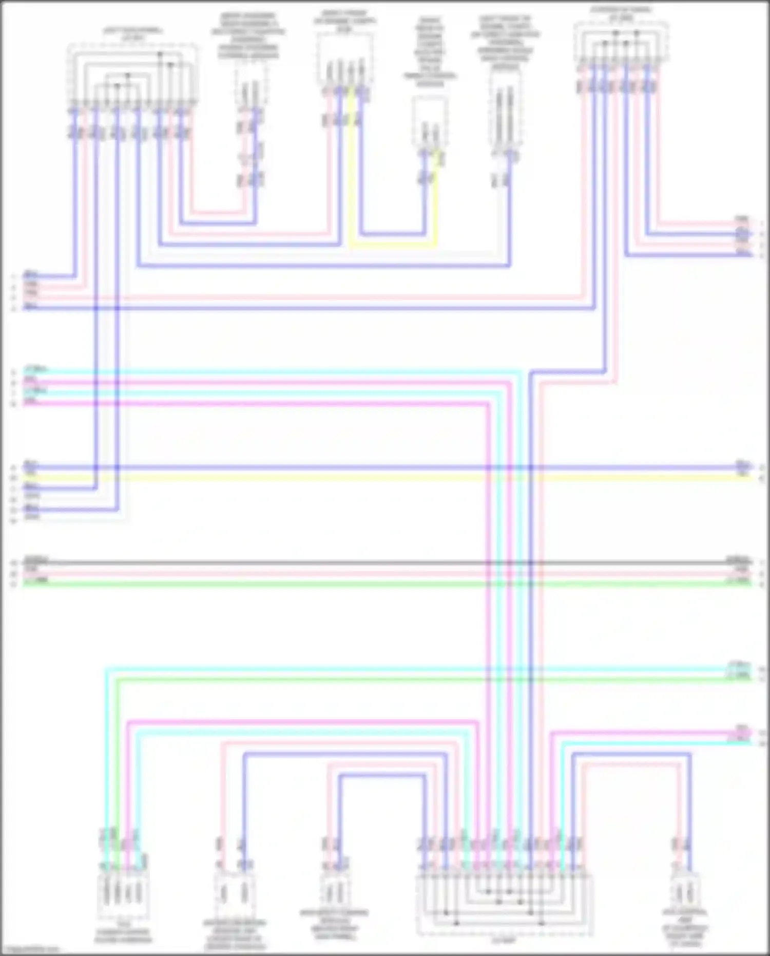 Q60 Infiniti II (2016-2024): Computer data lines circuit, w/ telematics (4 of 5)