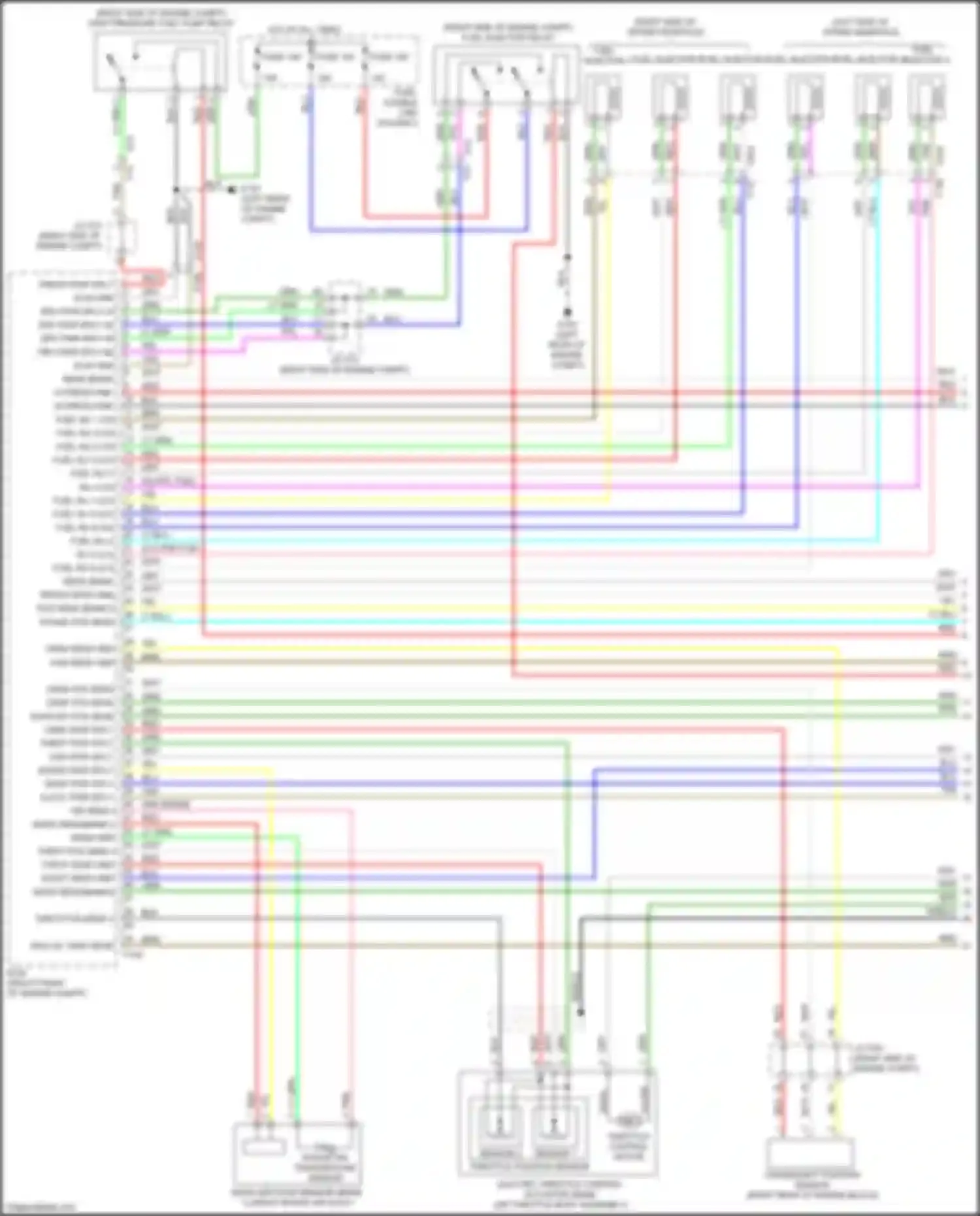 Q60 Infiniti II (2016-2024): Wiring diagram engine performance 3.0l turbo (1 of 8)