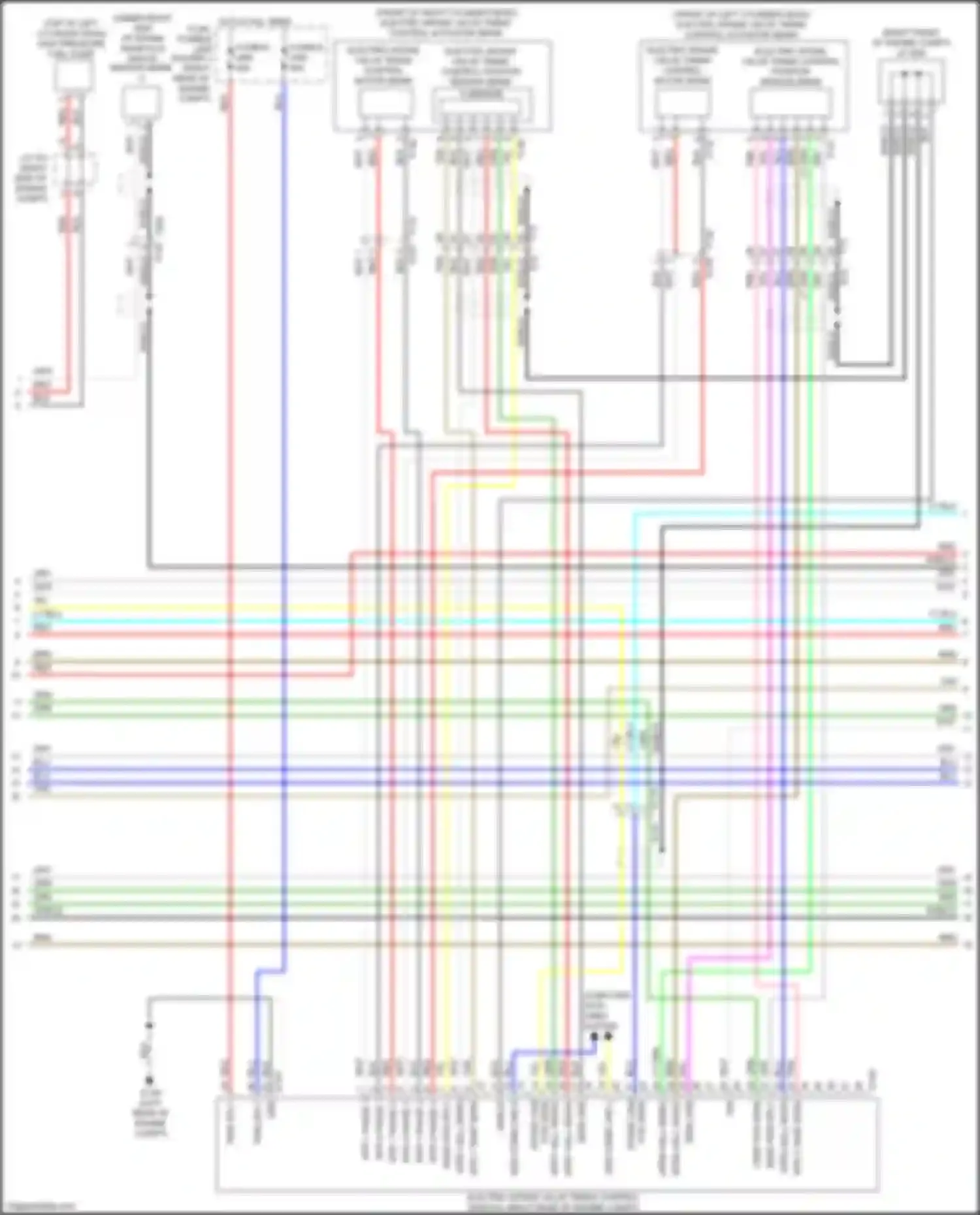 Q60 Infiniti II (2016-2024): Wiring diagram engine performance 3.0l turbo (2 of 8)
