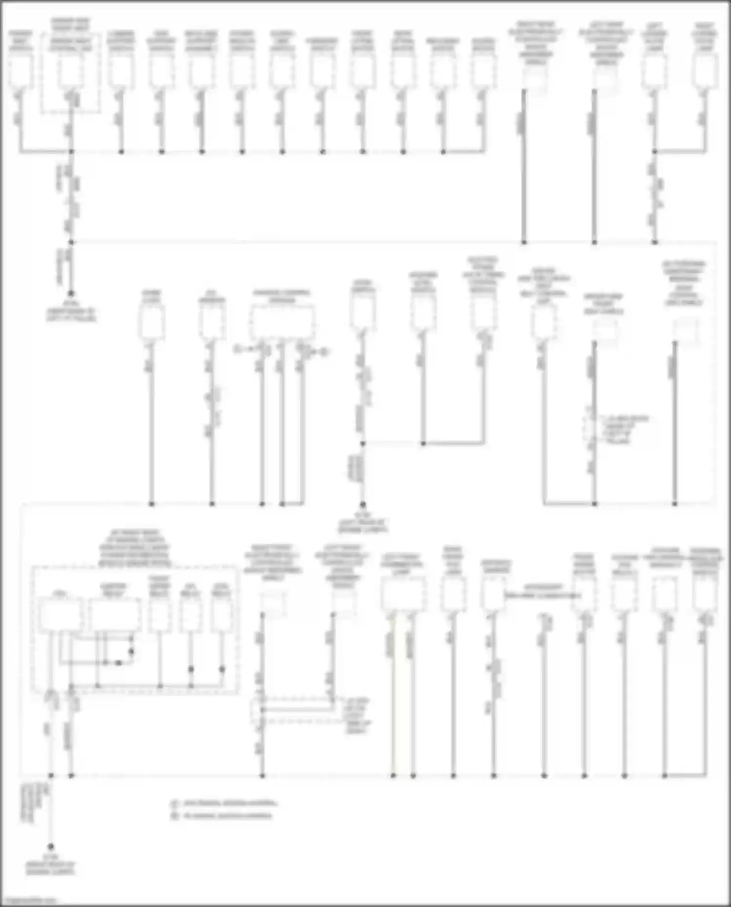 Q60 Infiniti II (2016-2024): Ground distribution circuit (3 of 6)