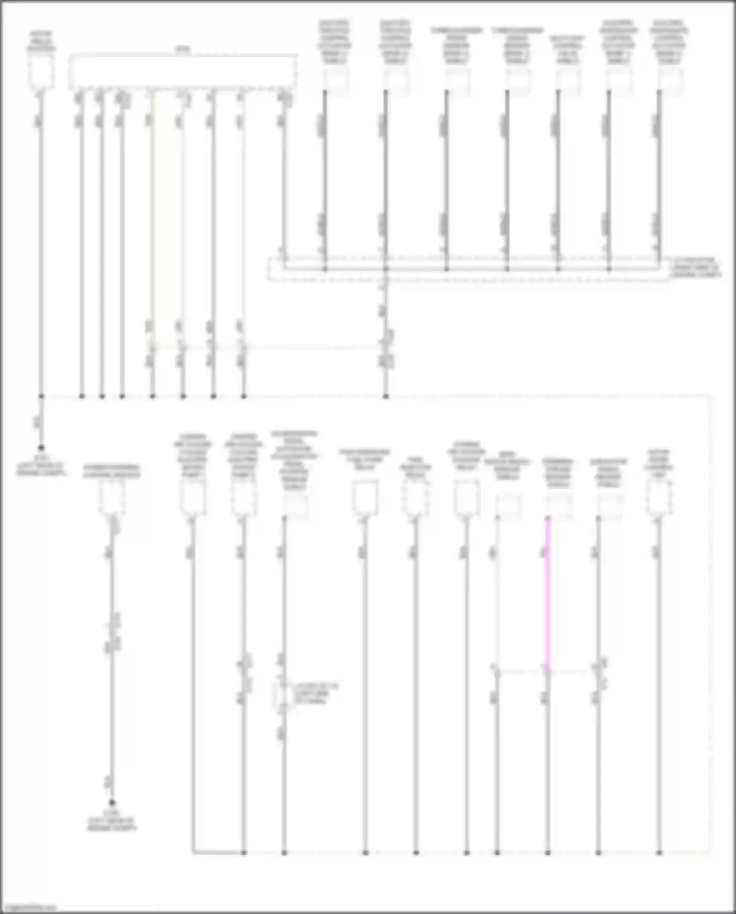 Q60 Infiniti II (2016-2024): Ground distribution circuit (6 of 6)