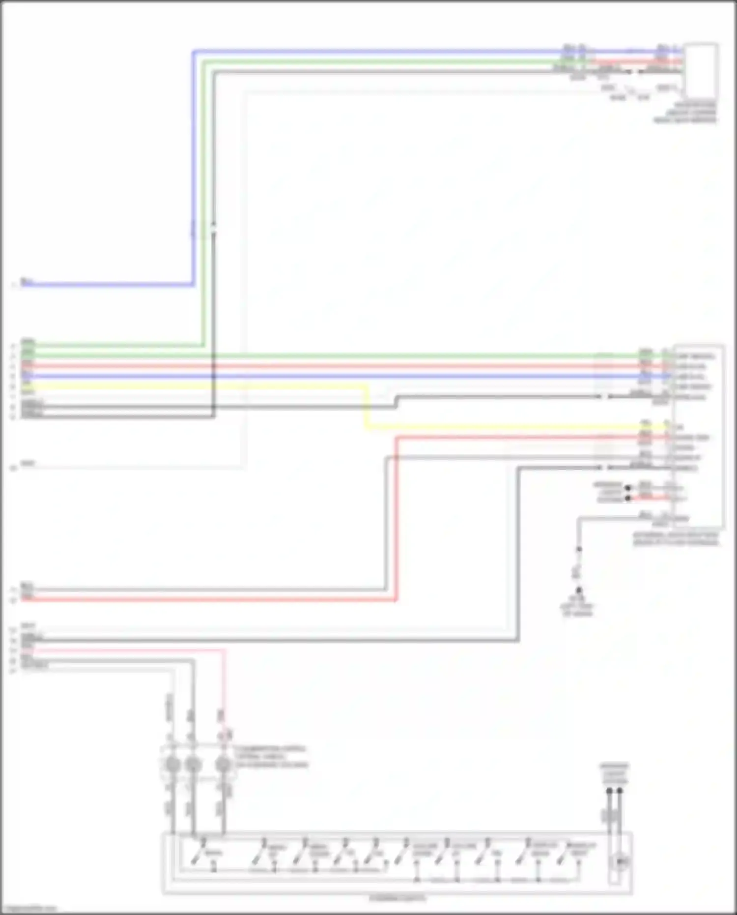 Q60 Infiniti II (2016-2024): Radio circuit, base (5 of 5)