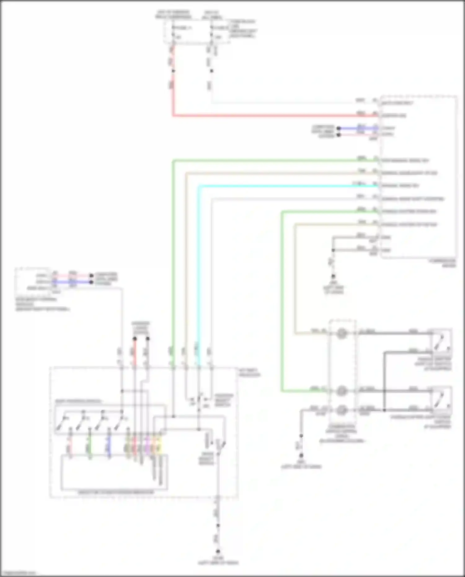 Q60 Infiniti II (2016-2024): A/t circuit (2 of 2)