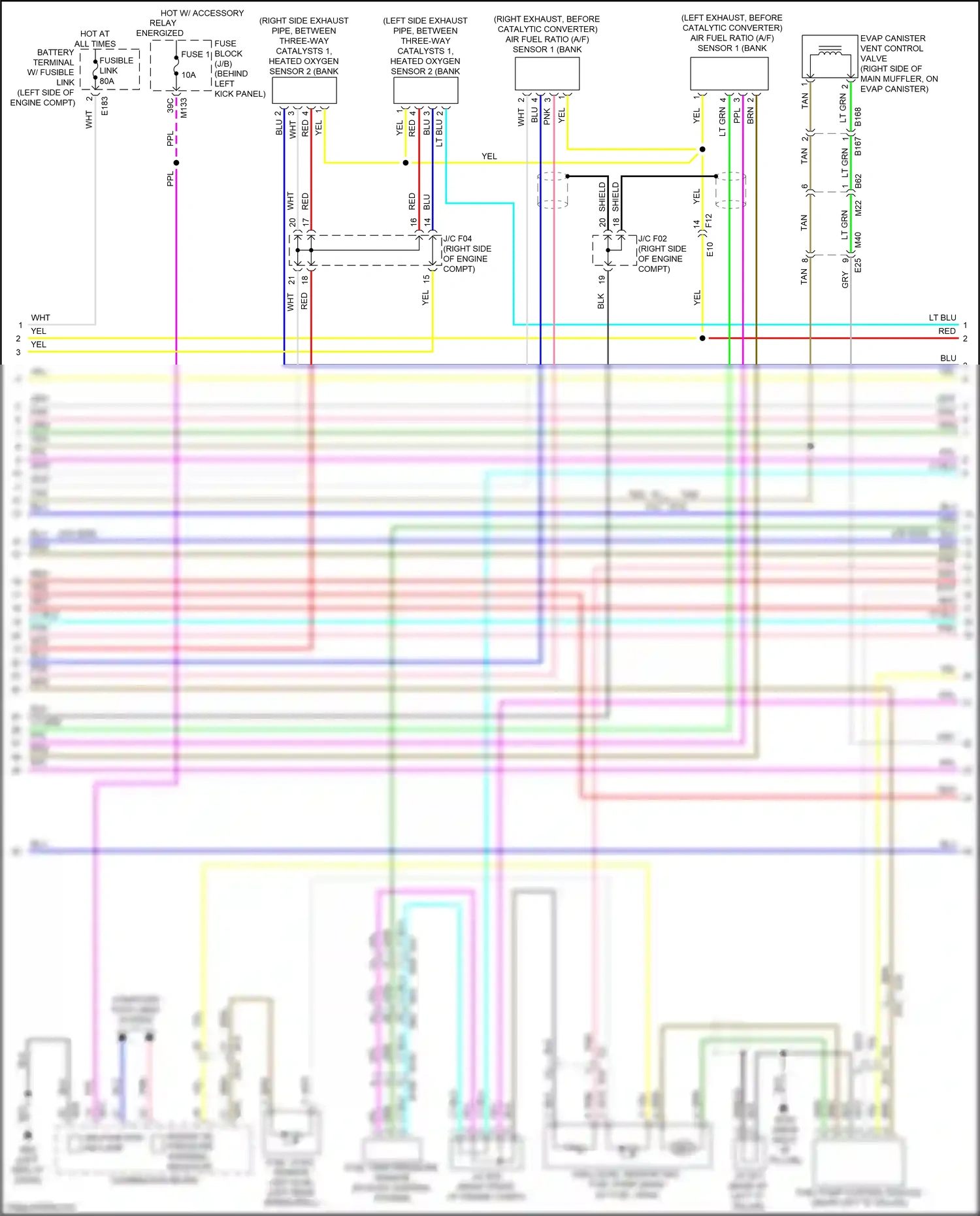 Wiring diagram computer data lines system for Infiniti Q60 II (2016-2024) (78 of 79)